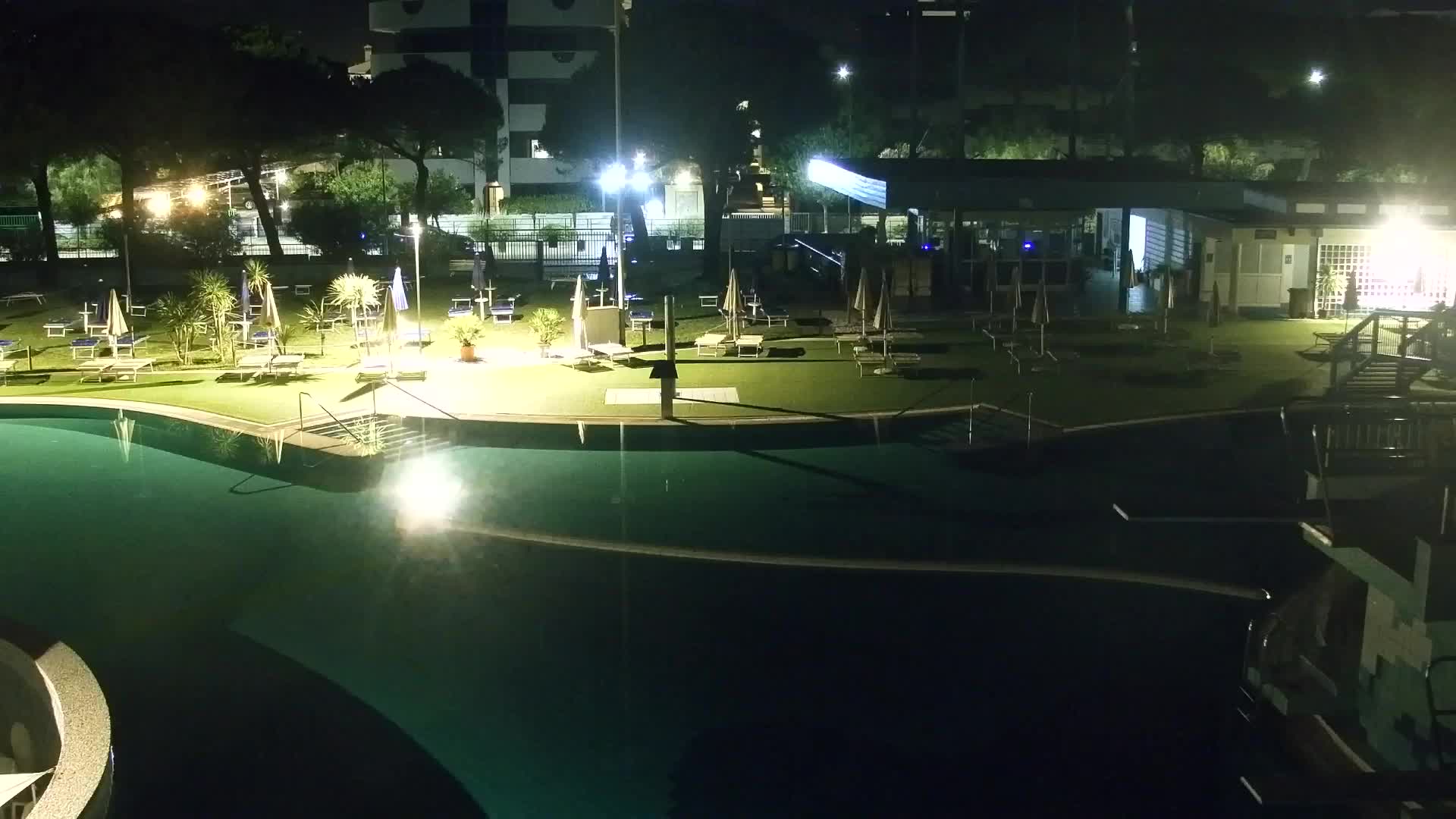 Grado Beach and Aquapark Views in Real Time