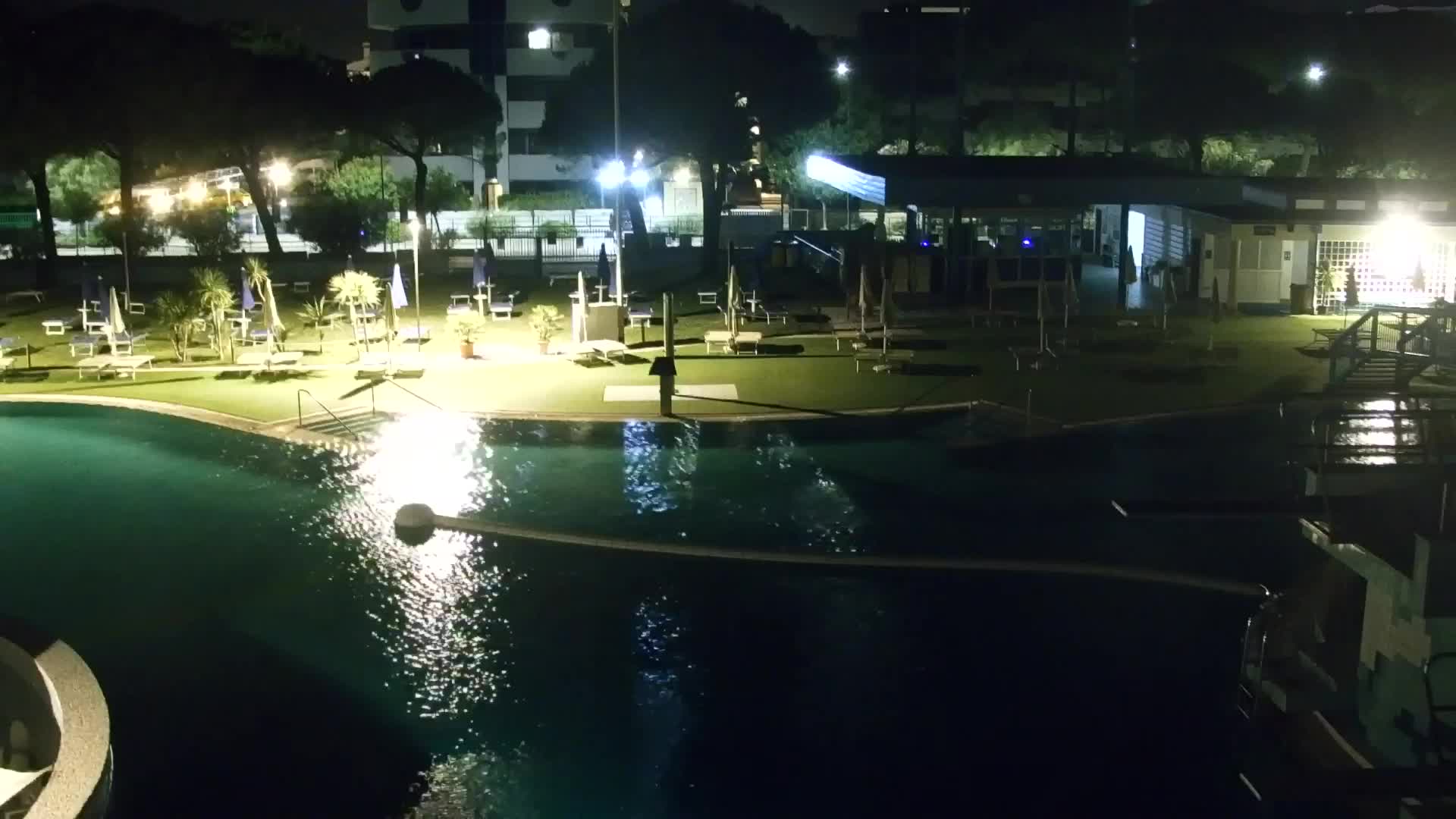 Grado Beach and Aquapark Views in Real Time