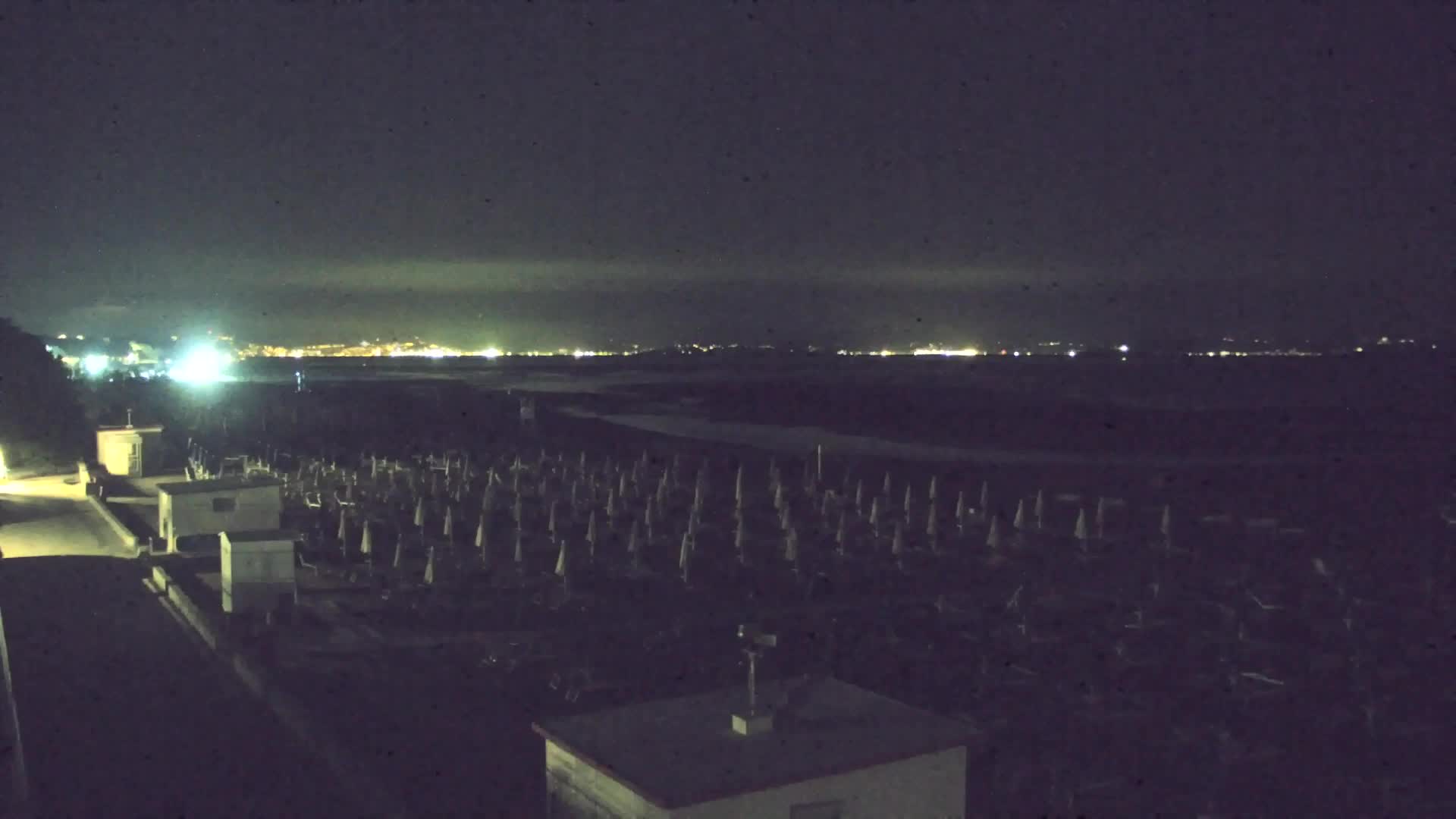 Grado Beach and Aquapark Views in Real Time