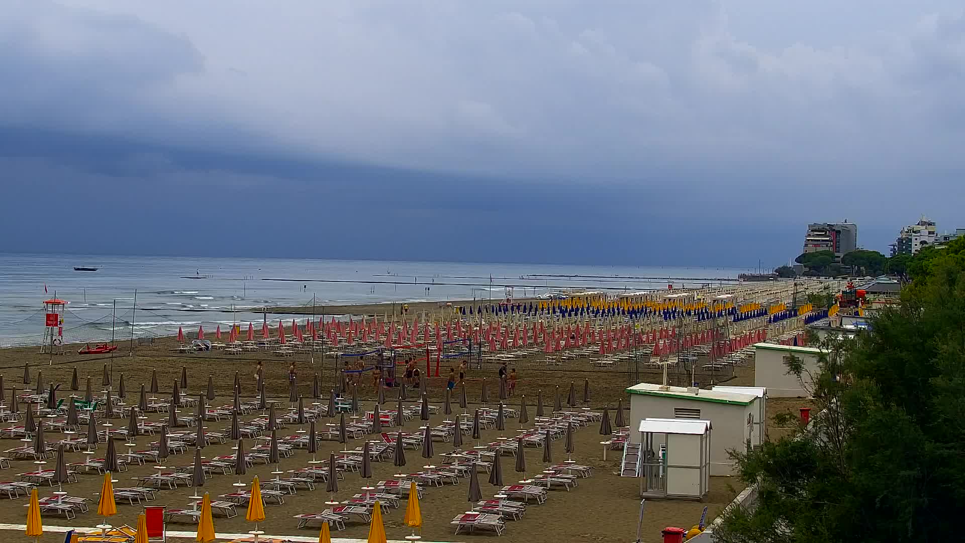 Grado Beach and Aquapark Views in Real Time