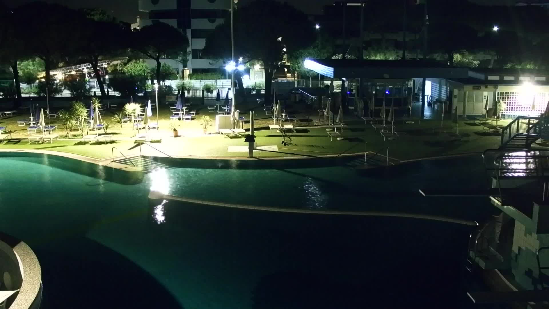Grado Beach and Aquapark Views in Real Time