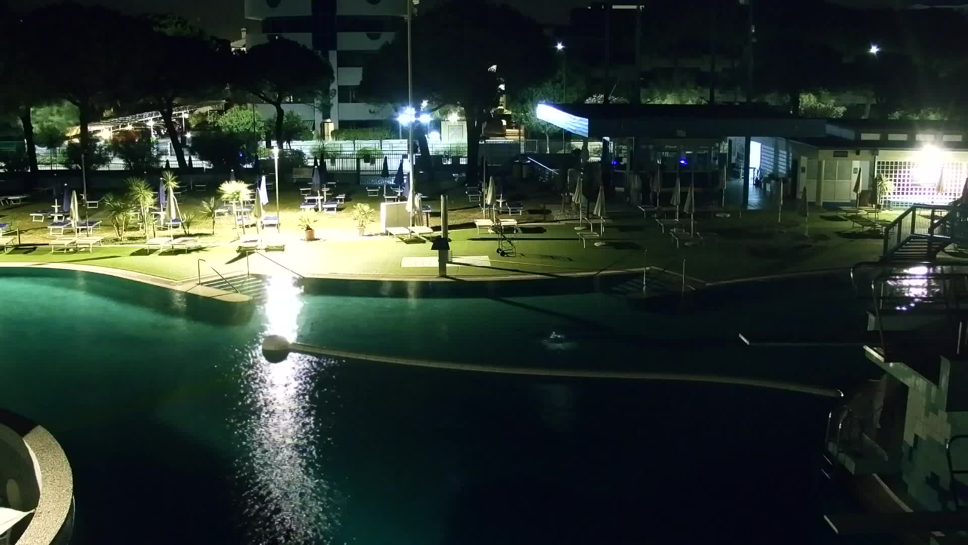 Spletna kamera v živo Grado: Pogledi na plažo in vodni park v realnem času