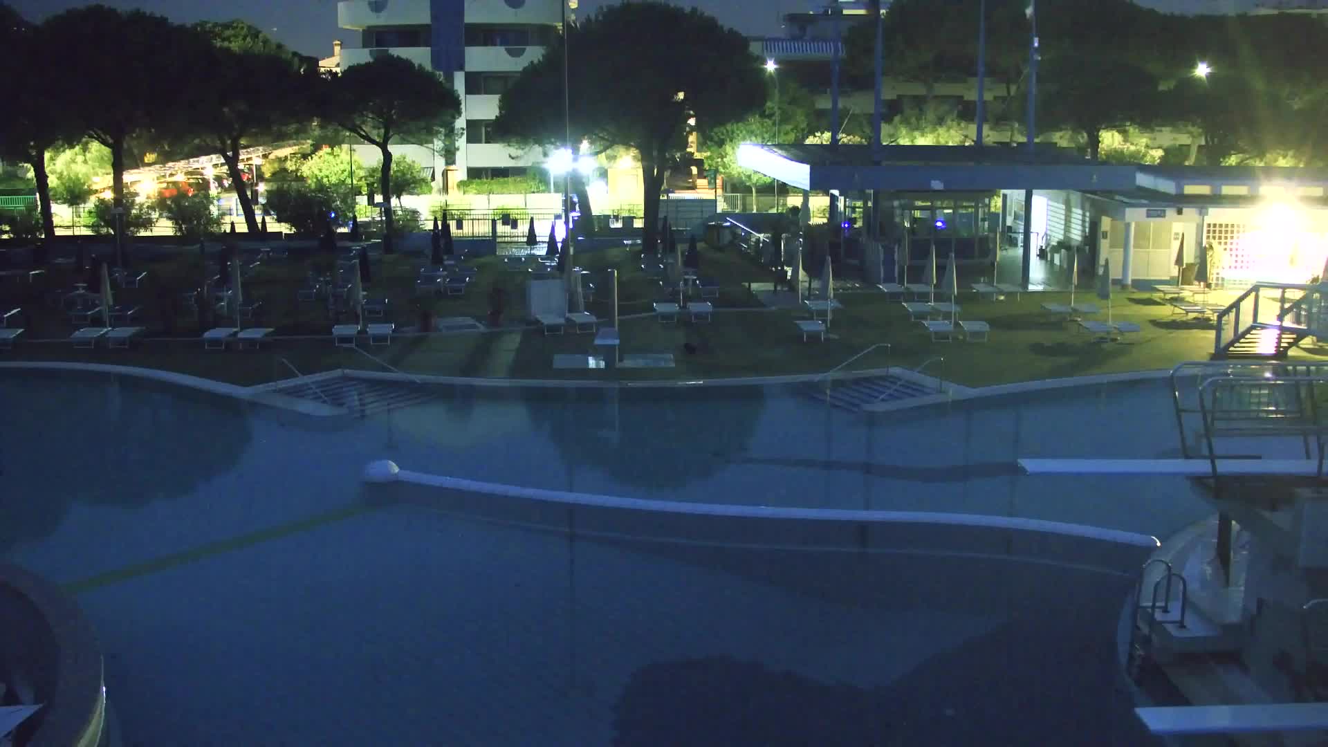Spletna kamera v živo Grado: Pogledi na plažo in vodni park v realnem času