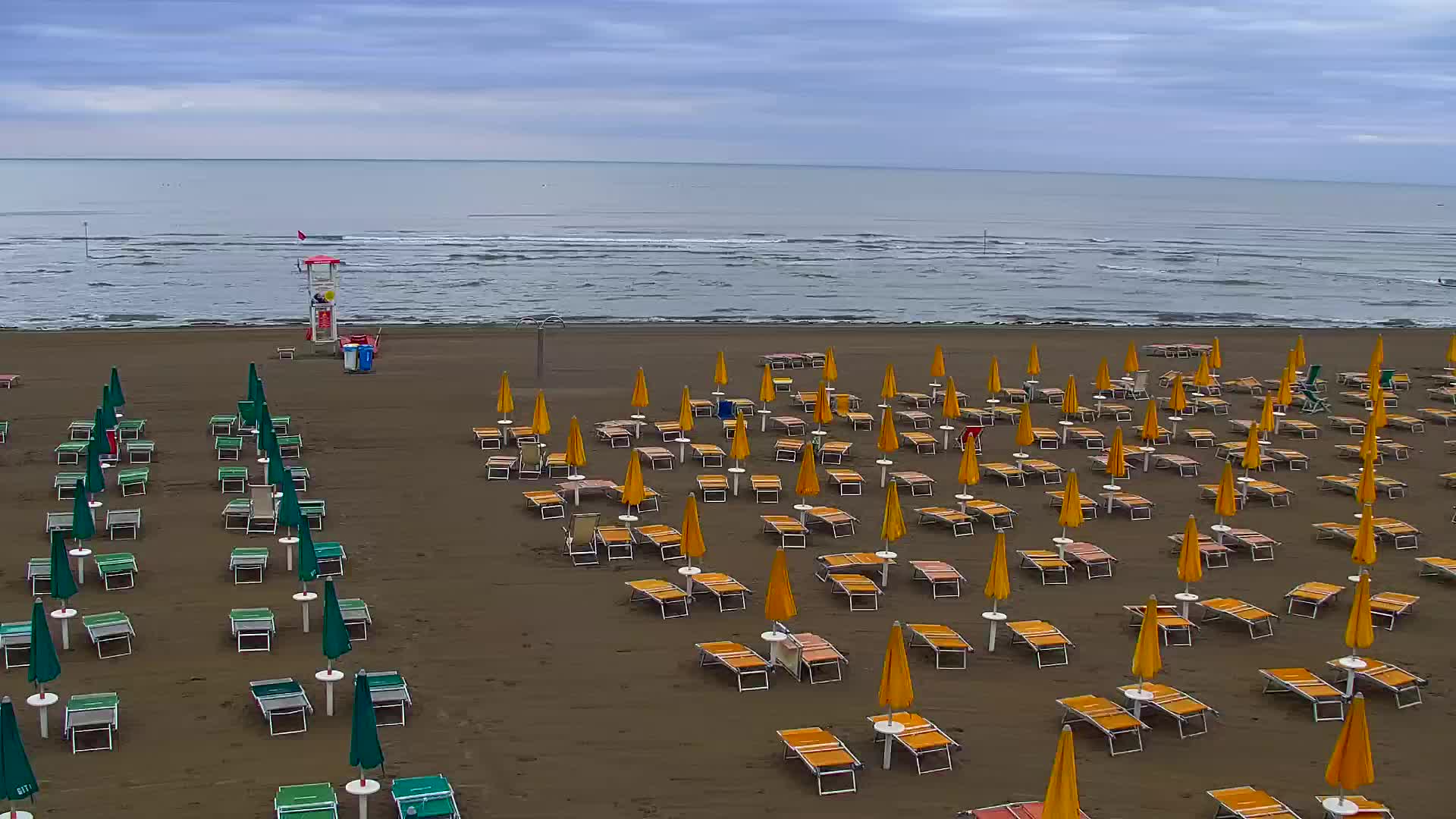 Webcam en direct Grado : Vues sur la plage et l’aquapark en temps réel