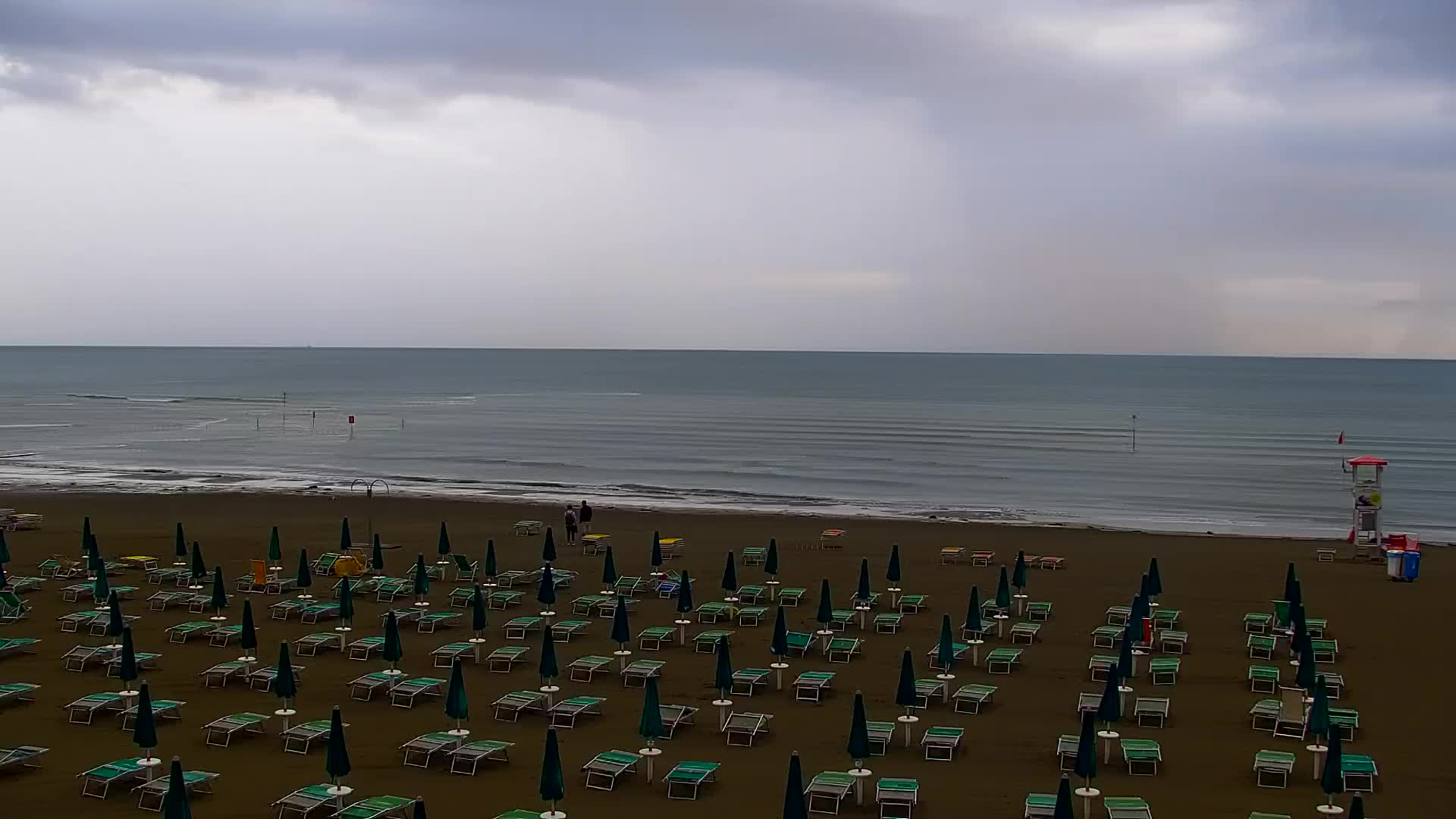 Grado Beach and Aquapark Views in Real Time