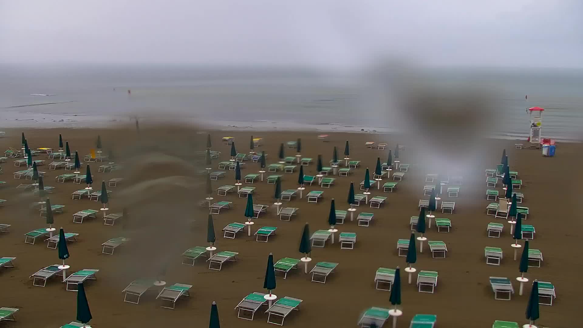 Grado Beach and Aquapark Views in Real Time