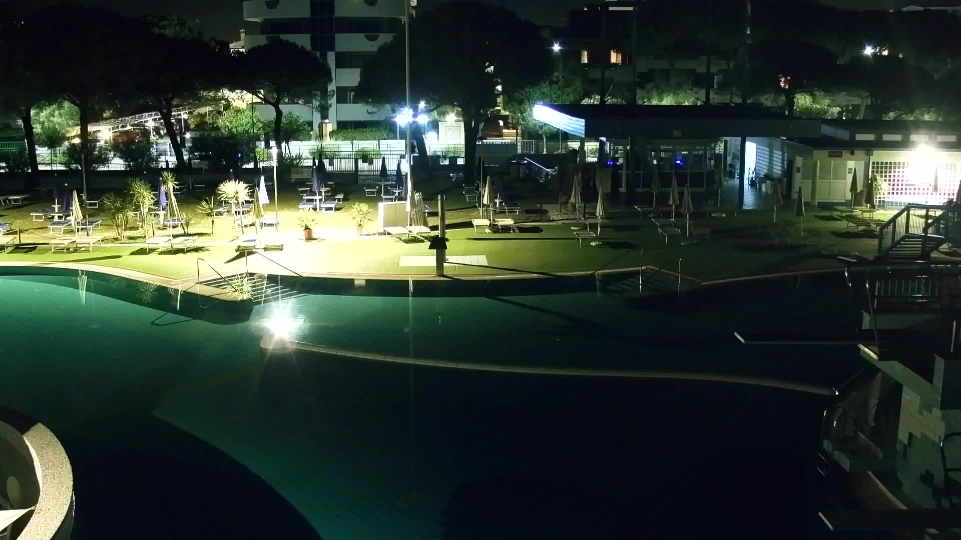 Grado Beach and Aquapark Views in Real Time