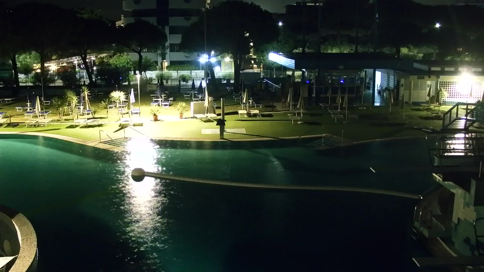 Grado Beach and Aquapark Views in Real Time