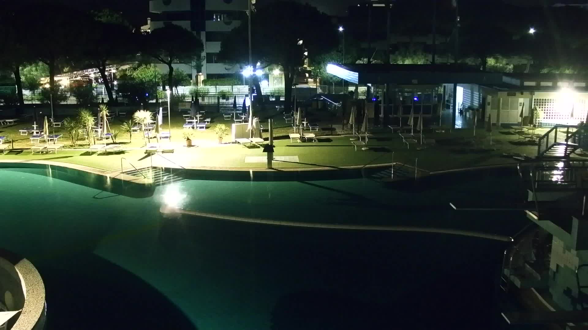 Grado Beach and Aquapark Views in Real Time