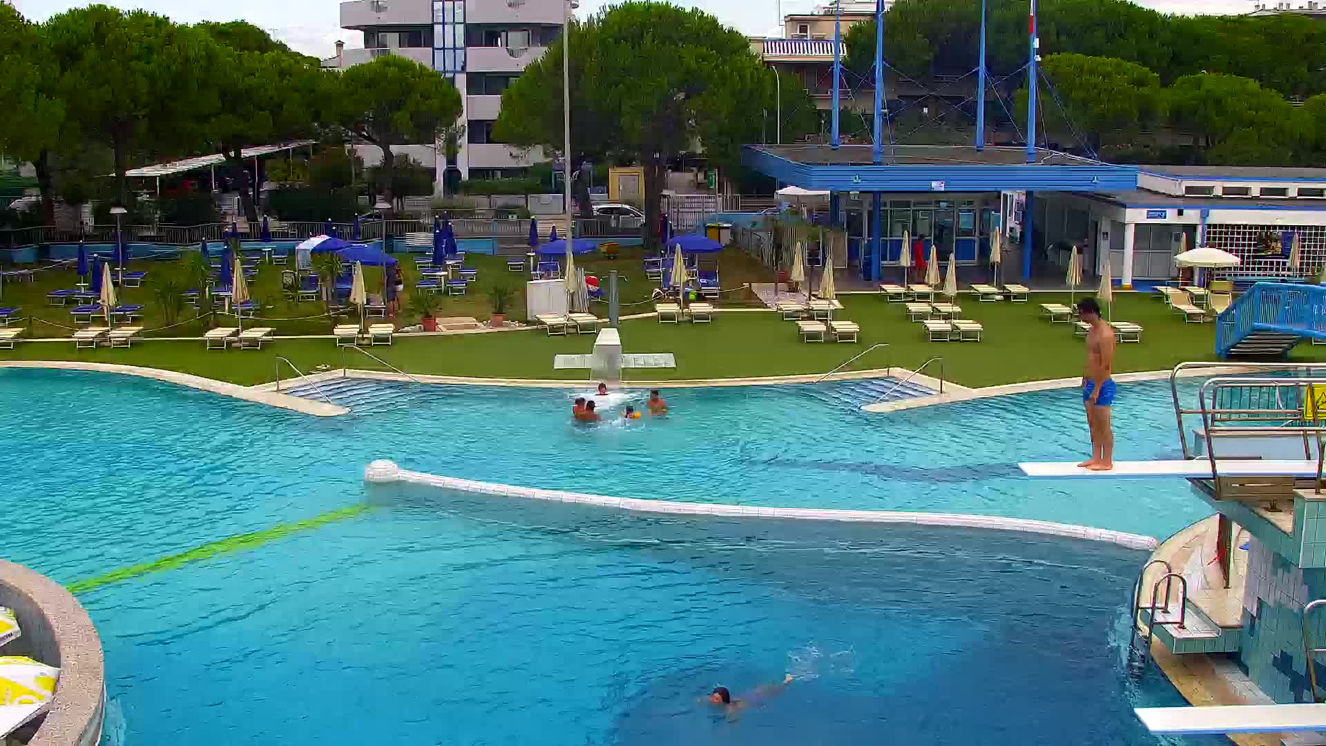 Webcam Live Grado: Vista sulla spiaggia e sull’acquapark in tempo reale