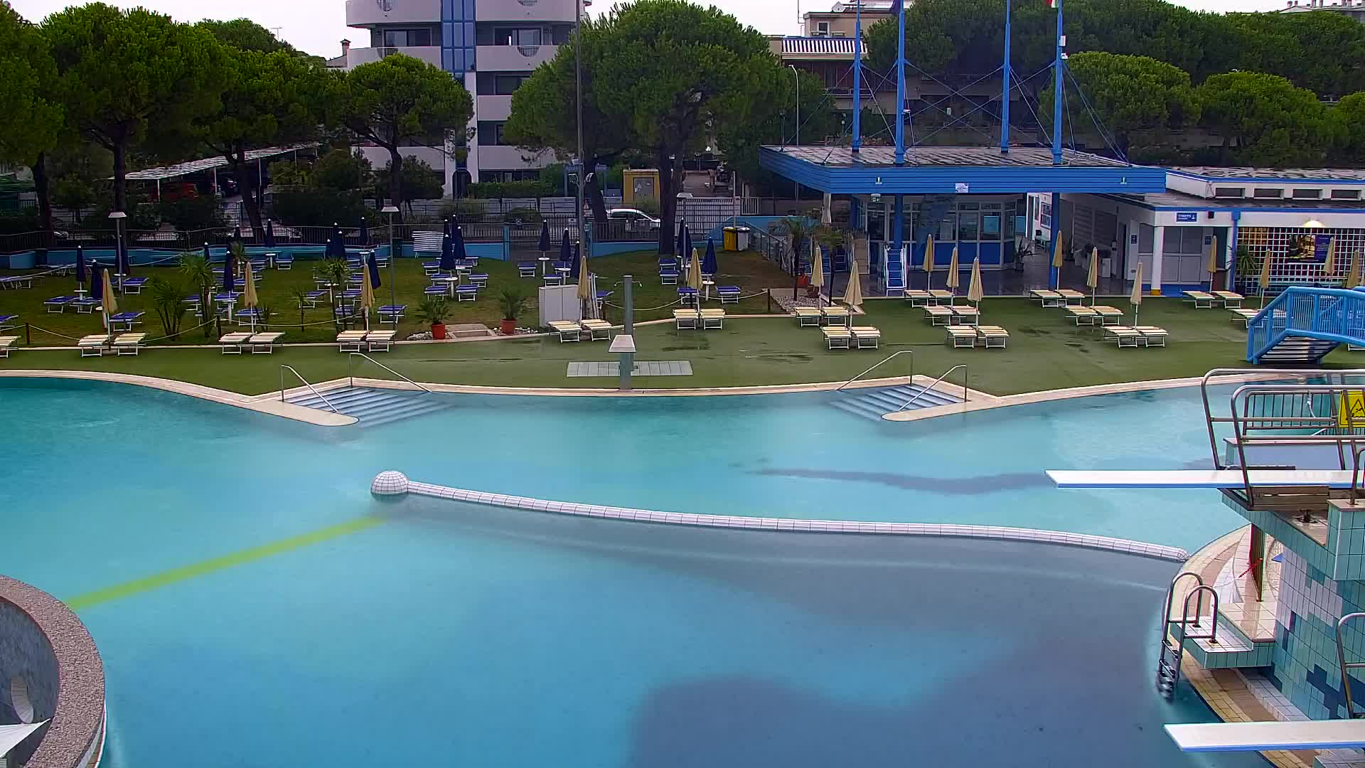 Webcam en direct Grado : Vues sur la plage et l’aquapark en temps réel