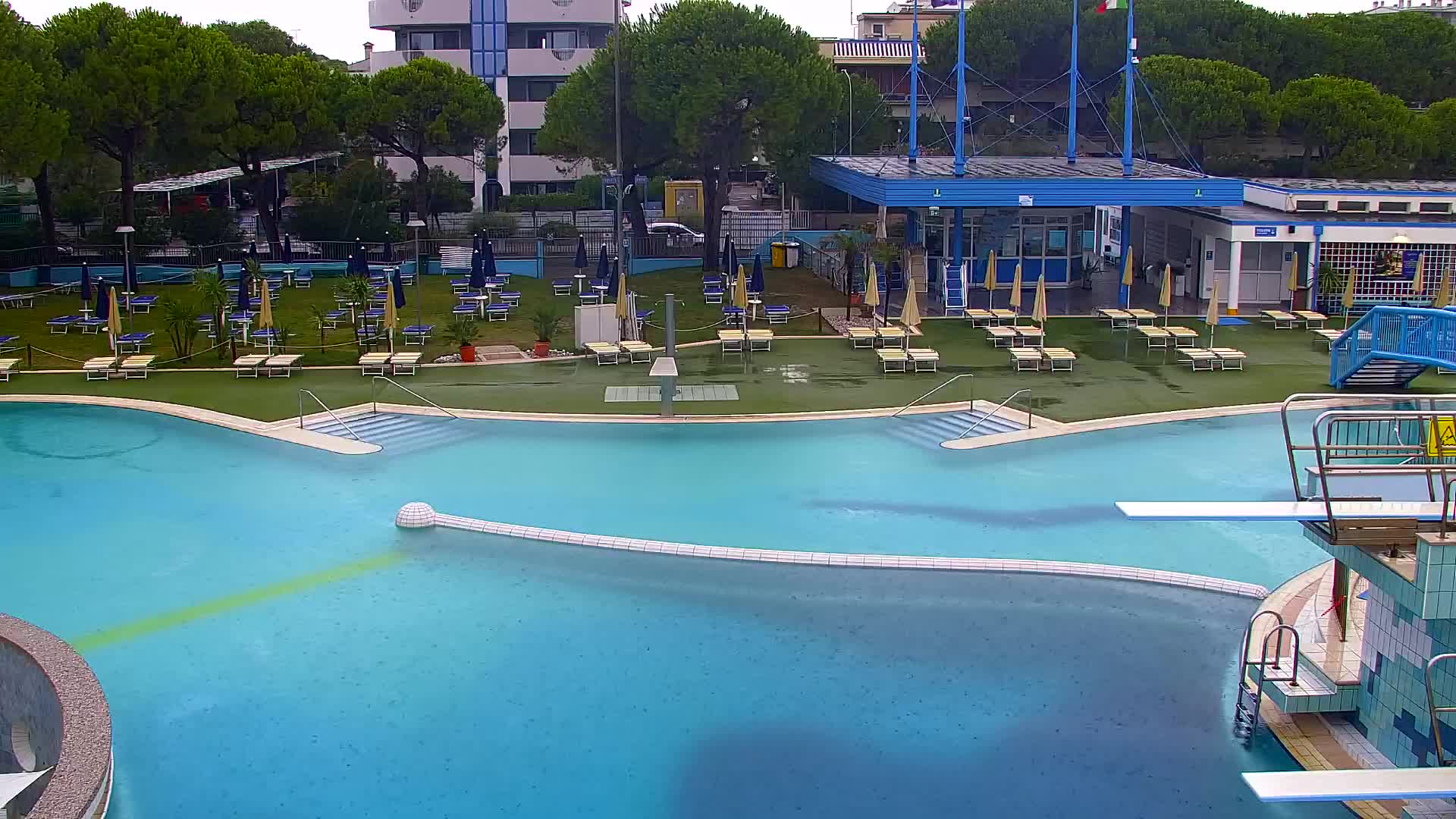 Webcam en direct Grado : Vues sur la plage et l’aquapark en temps réel