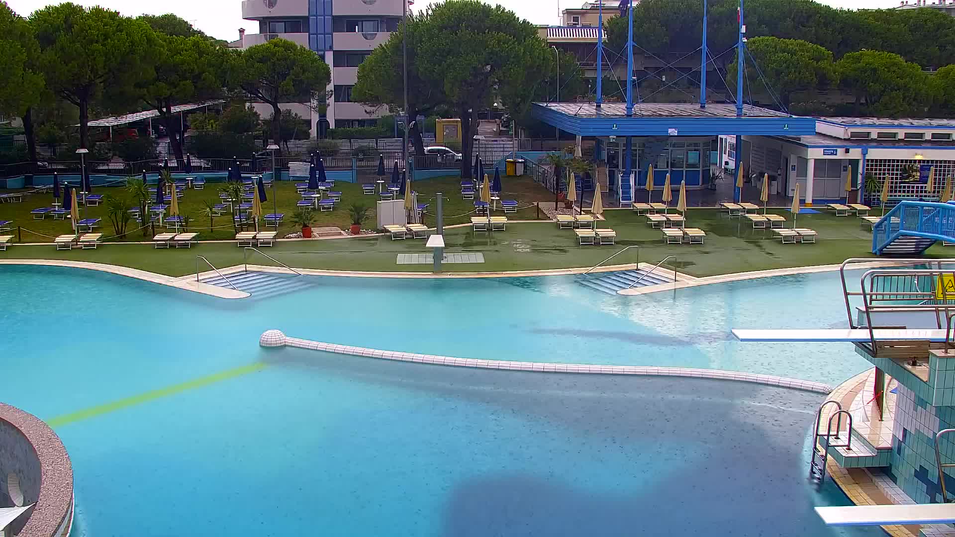 Webcam Live Grado: Vista sulla spiaggia e sull’acquapark in tempo reale