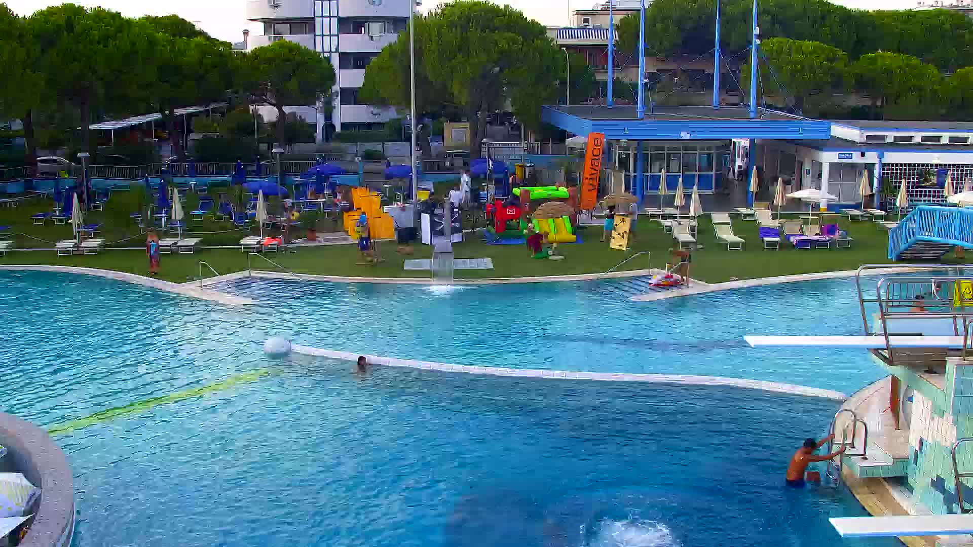 Webcam Live Grado: Vista sulla spiaggia e sull’acquapark in tempo reale