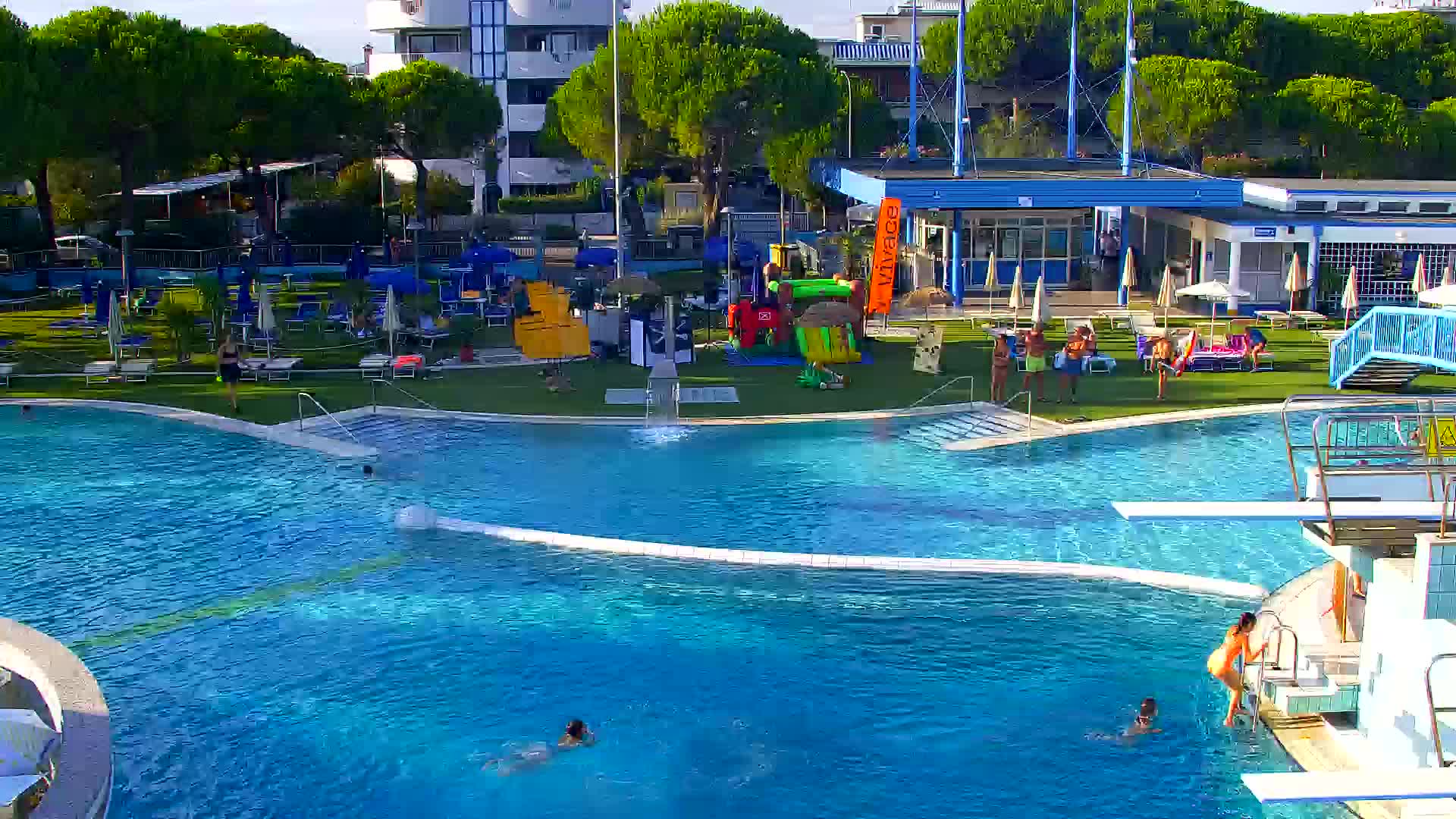 Webcam Live Grado: Vista sulla spiaggia e sull’acquapark in tempo reale