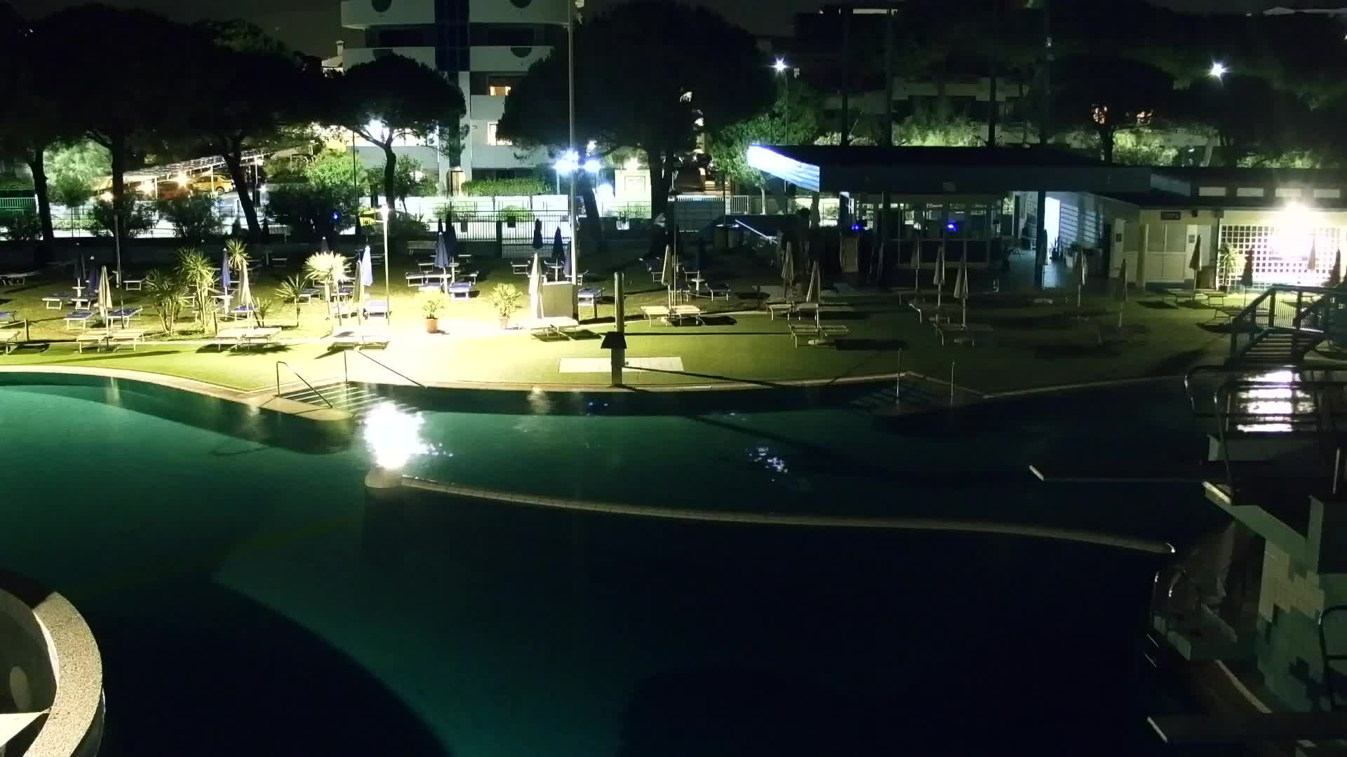 Webcam en direct Grado : Vues sur la plage et l’aquapark en temps réel
