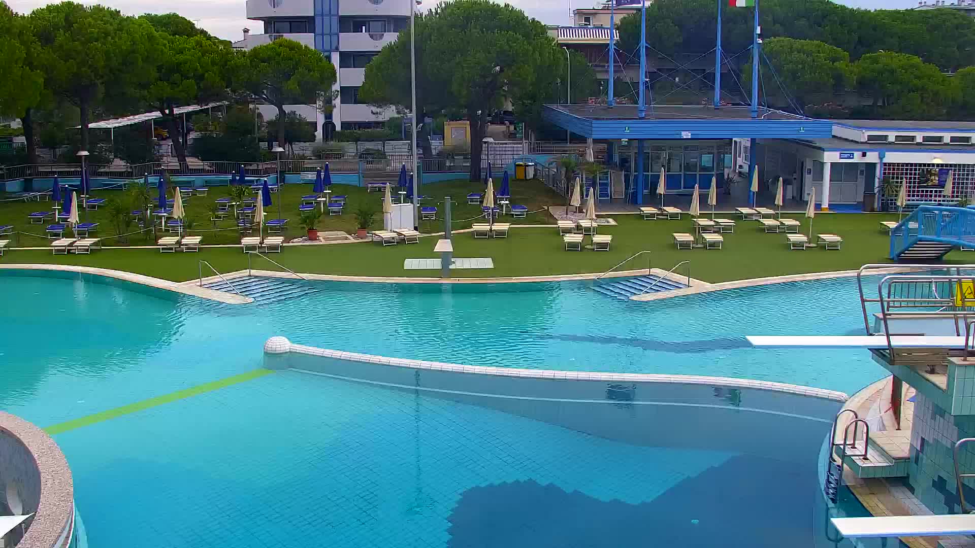 Webcam en direct Grado : Vues sur la plage et l’aquapark en temps réel