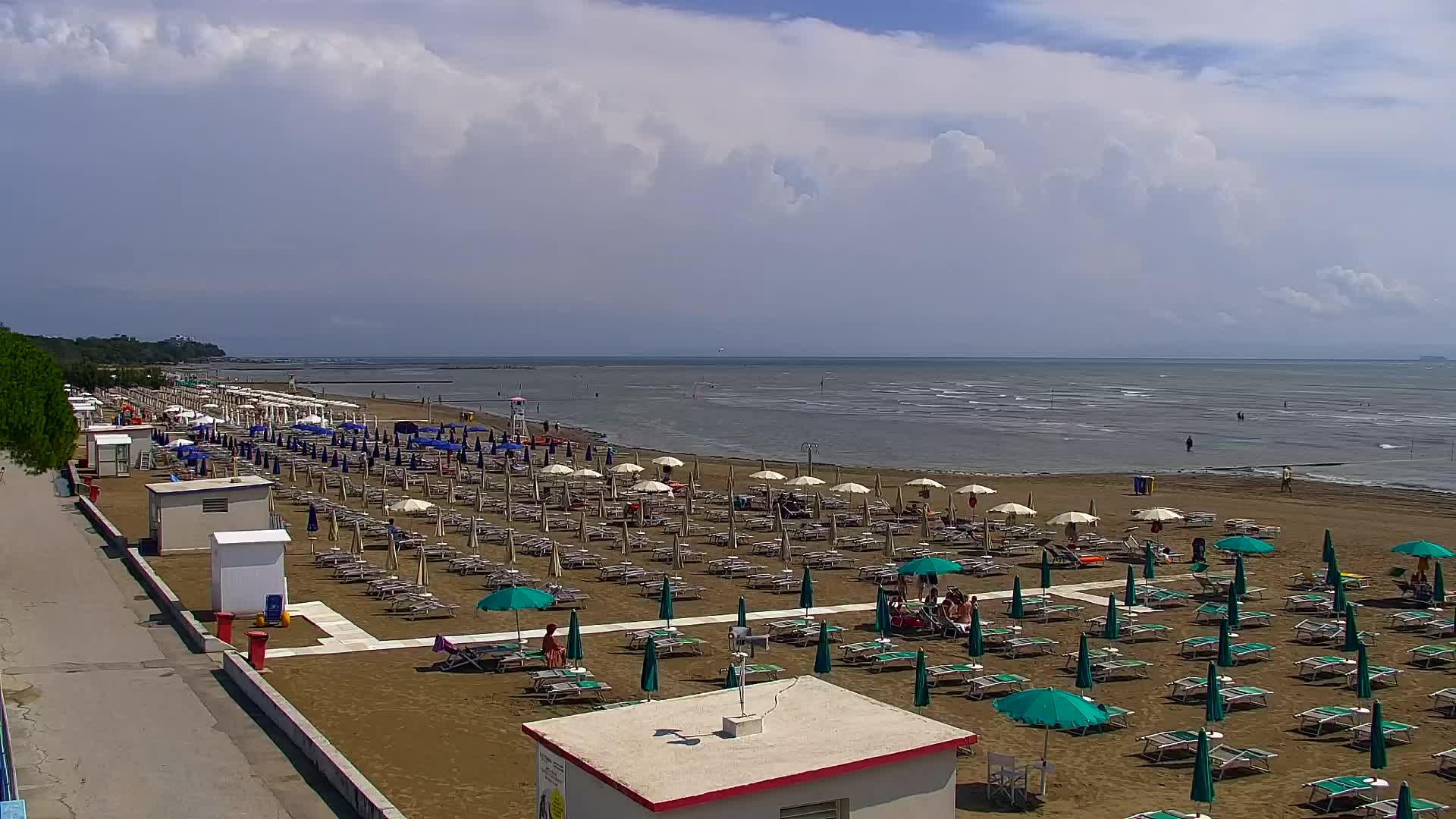 Webcam en direct Grado : Vues sur la plage et l’aquapark en temps réel
