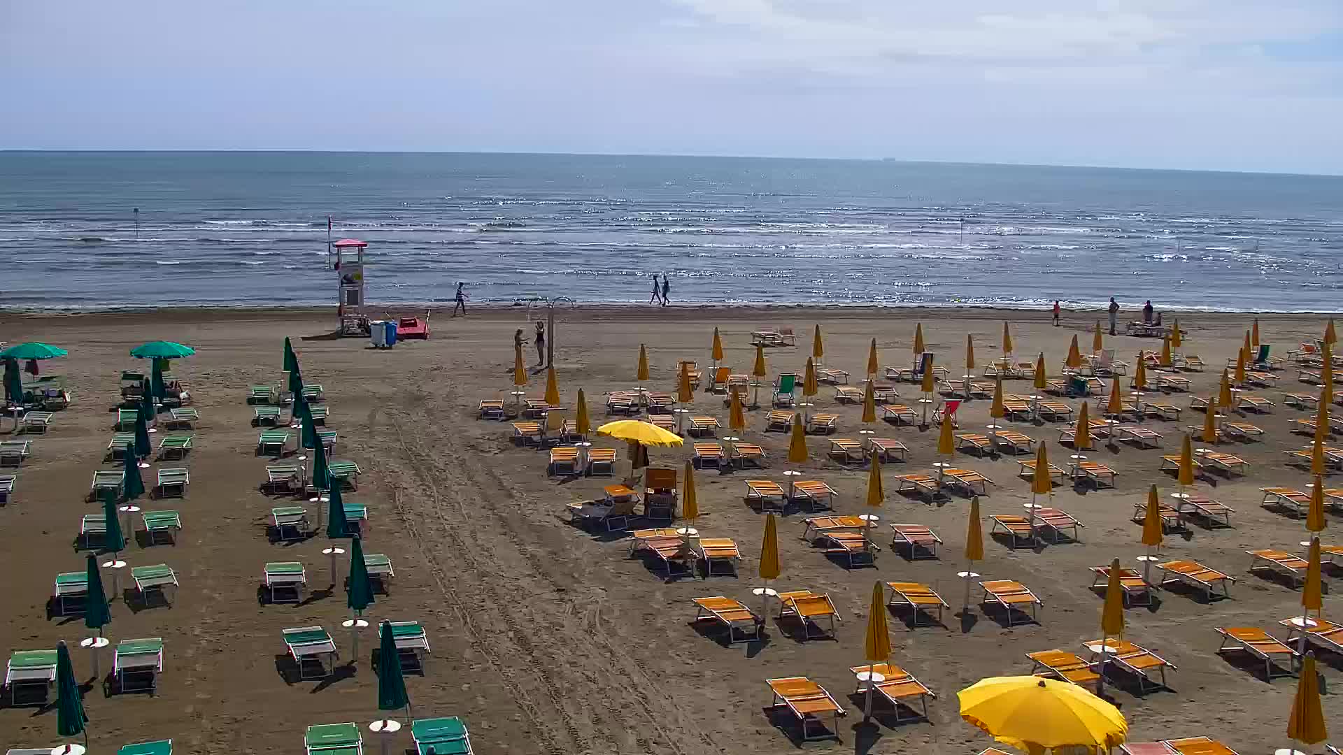 Webcam en direct Grado : Vues sur la plage et l’aquapark en temps réel