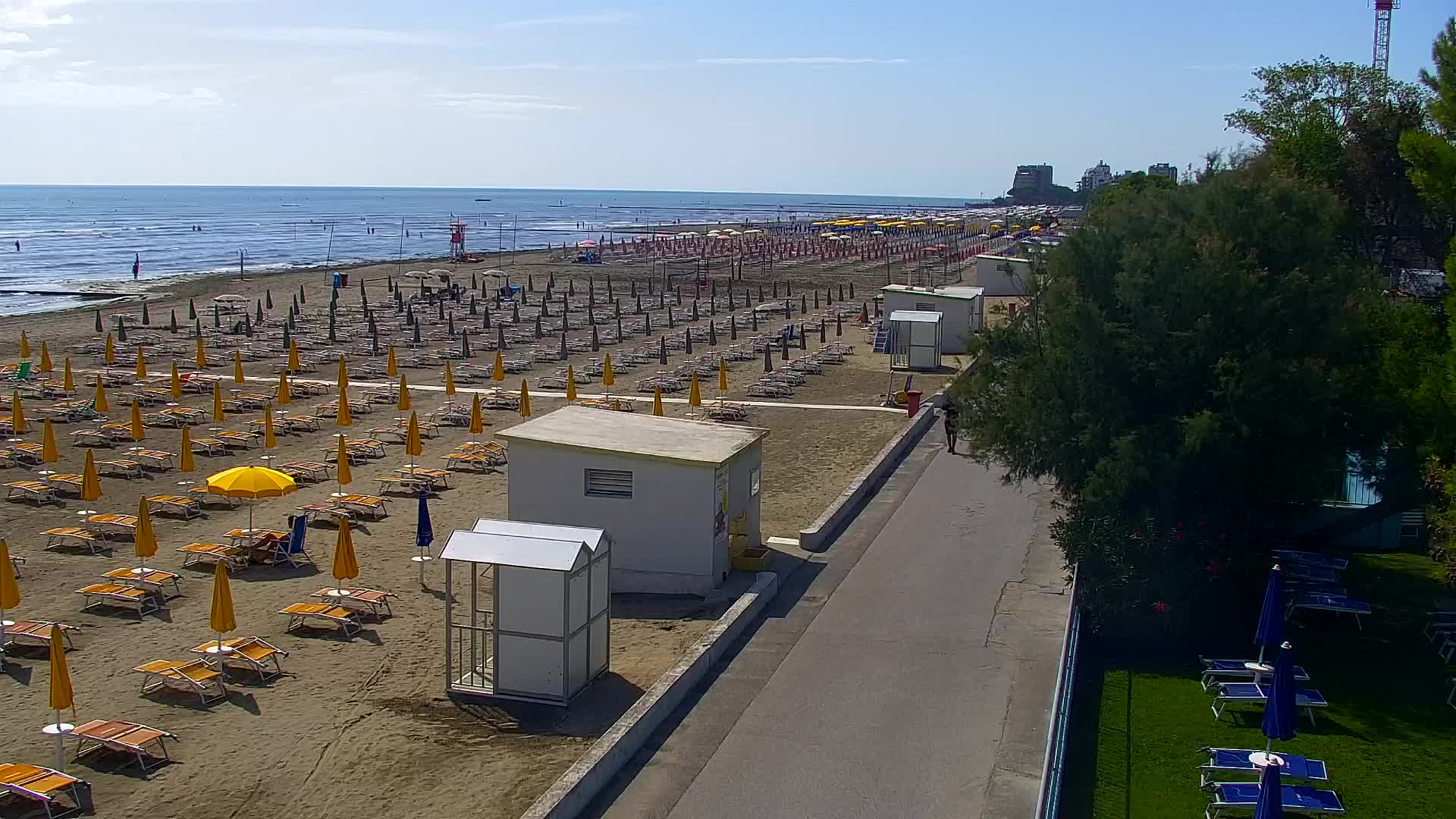 Live-Webcam Grado: Strand- und Aquapark-Ausblicke in Echtzeit