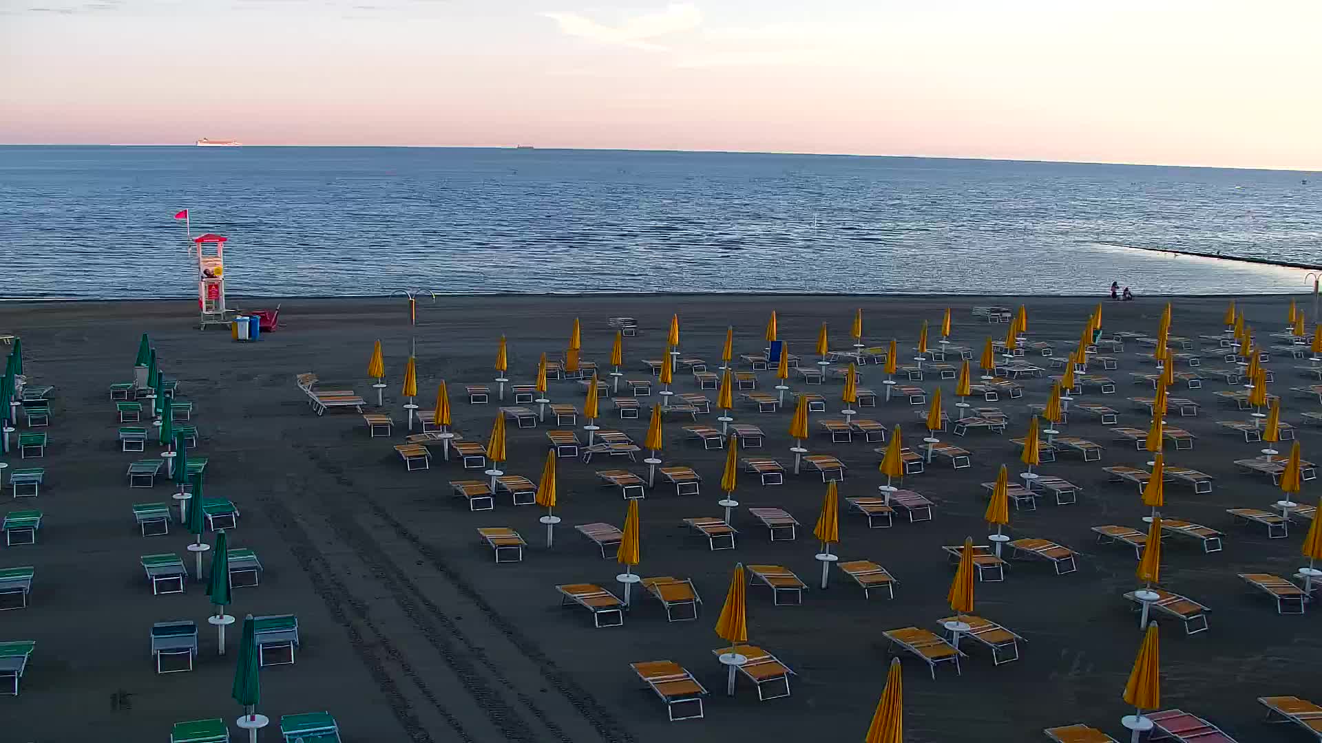 Webcam Live Grado: Vista sulla spiaggia e sull’acquapark in tempo reale