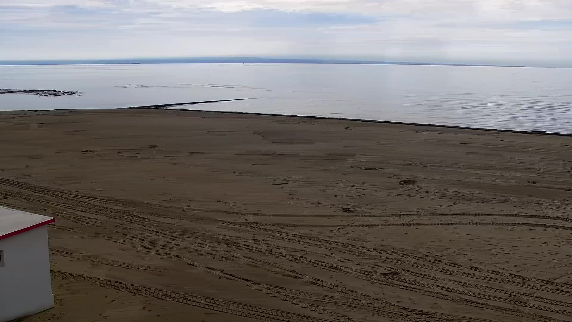 Spletna kamera v živo Grado: Pogledi na plažo in vodni park v realnem času