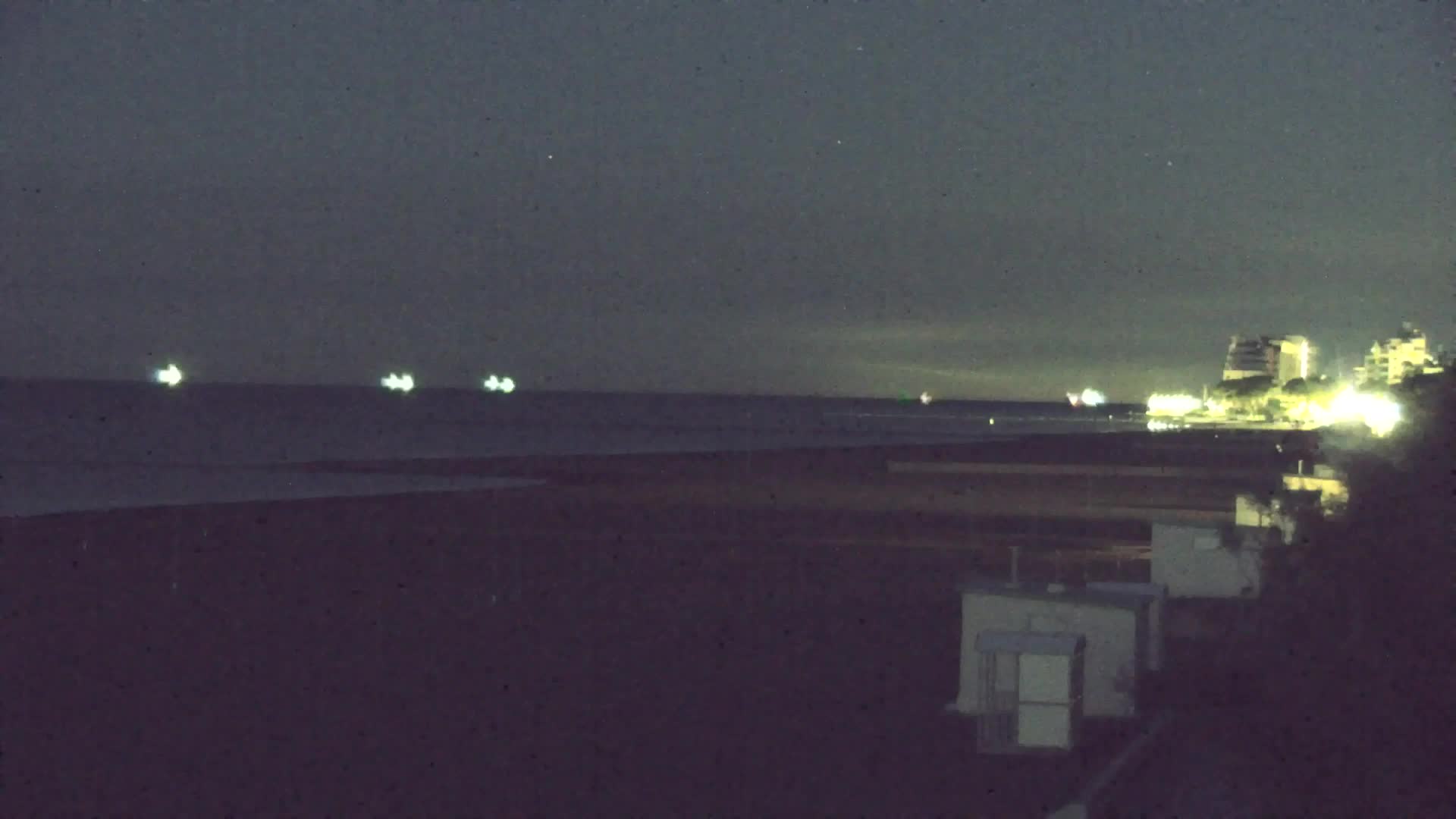 Grado Beach and Aquapark Views in Real Time