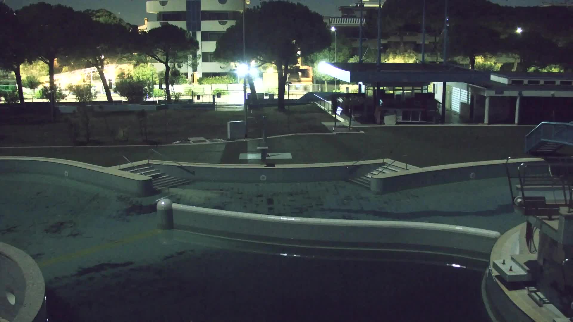 Grado Beach and Aquapark Views in Real Time