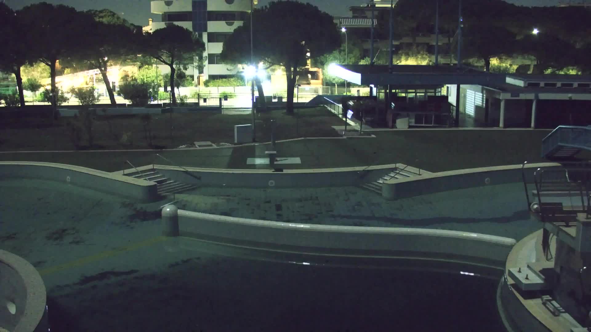 Grado Beach and Aquapark Views in Real Time