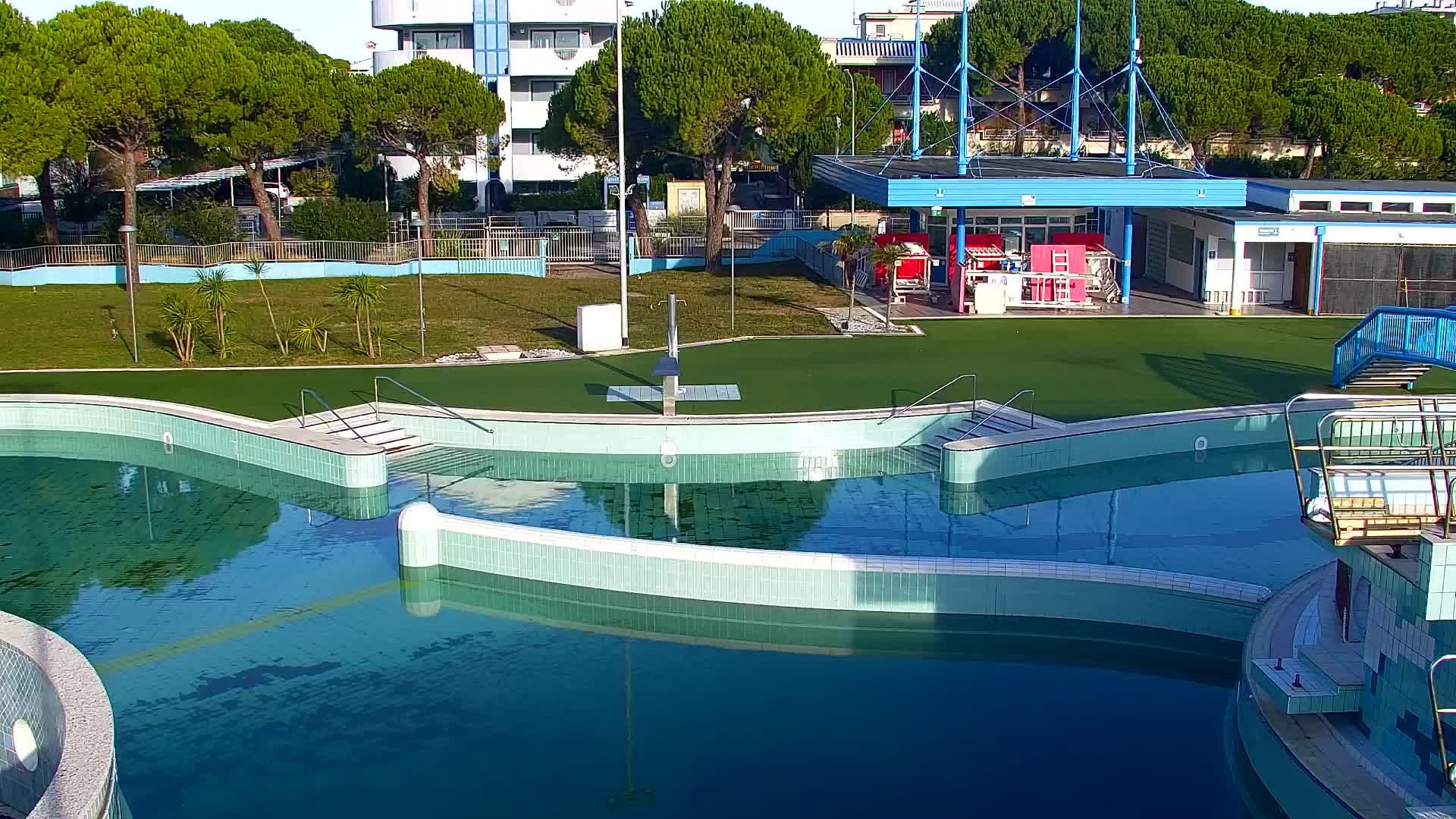 Grado Beach and Aquapark Views in Real Time