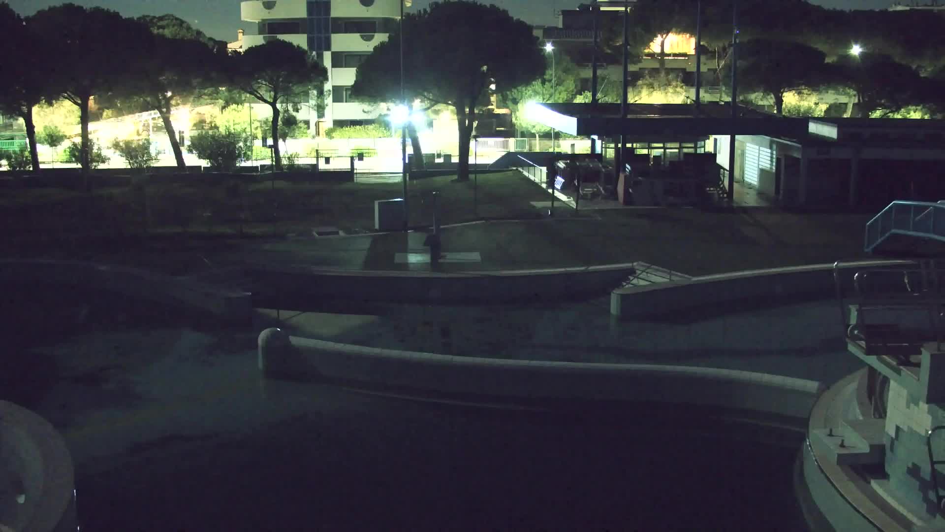 Grado Beach and Aquapark Views in Real Time