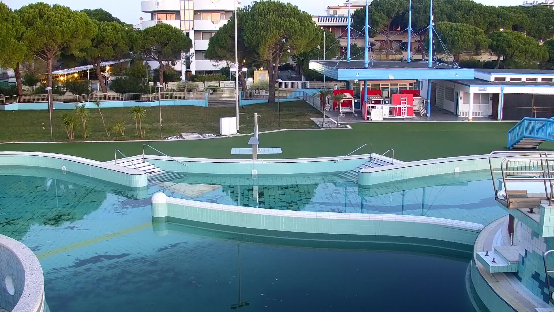 Webcam Live Grado: Vista sulla spiaggia e sull’acquapark in tempo reale