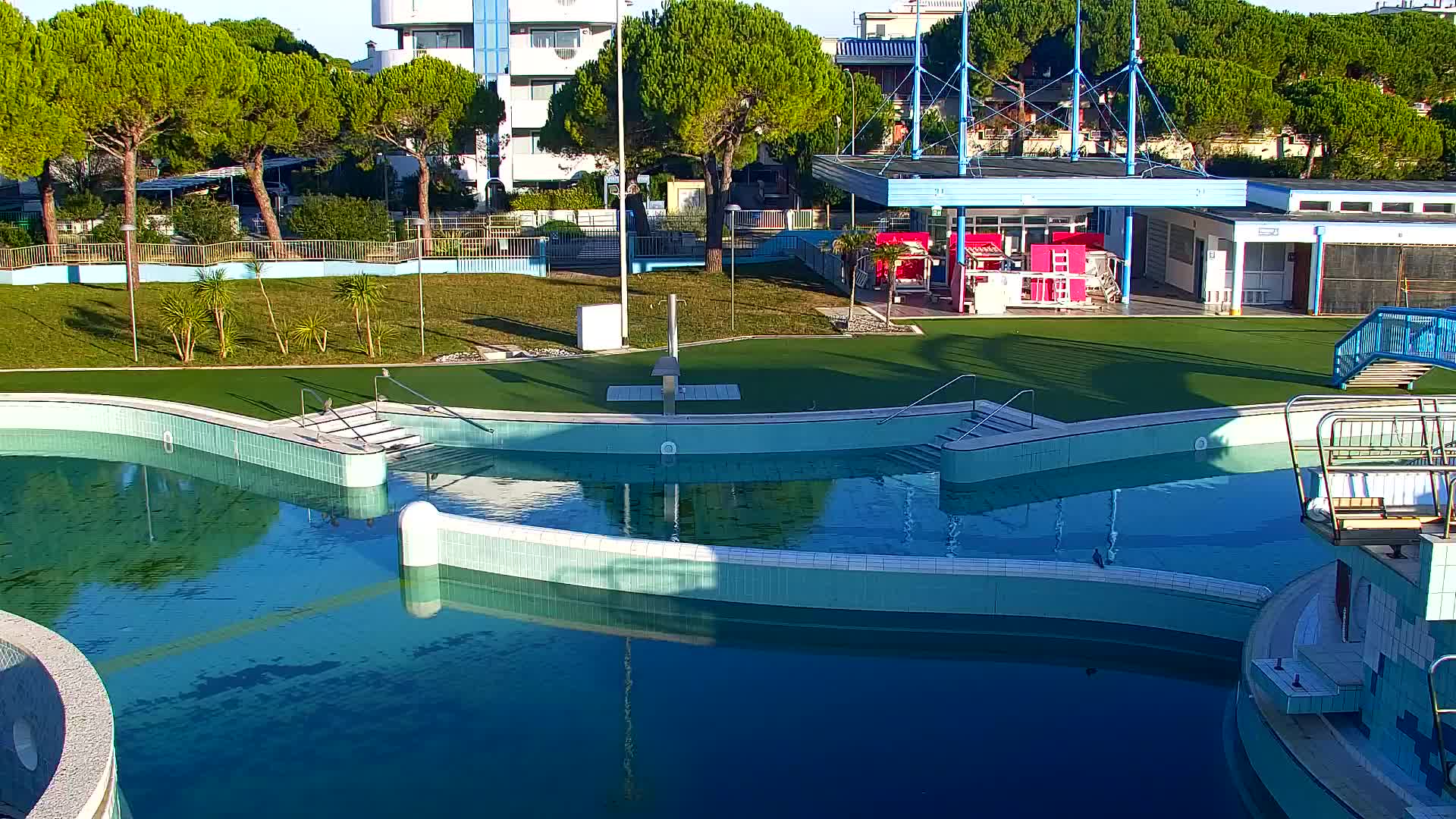 Webcam Live Grado: Vista sulla spiaggia e sull’acquapark in tempo reale