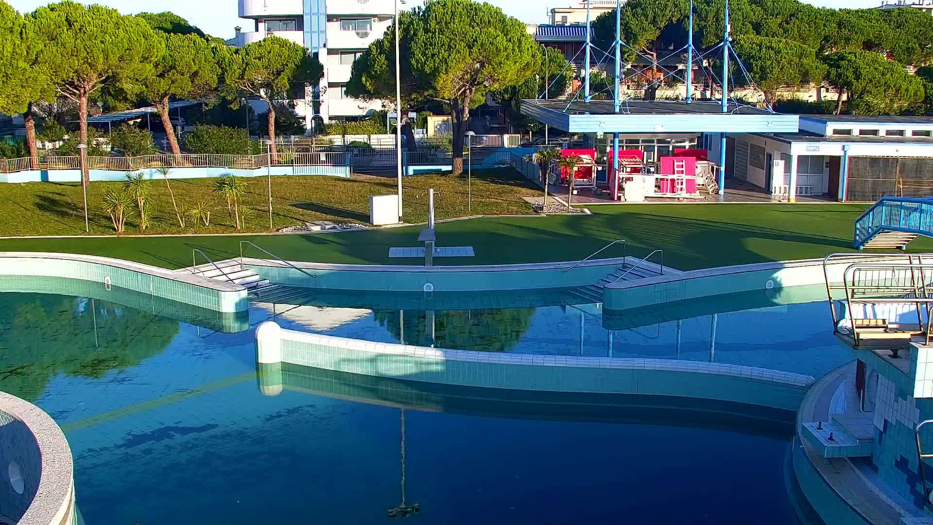 Webcam Live Grado: Vista sulla spiaggia e sull’acquapark in tempo reale