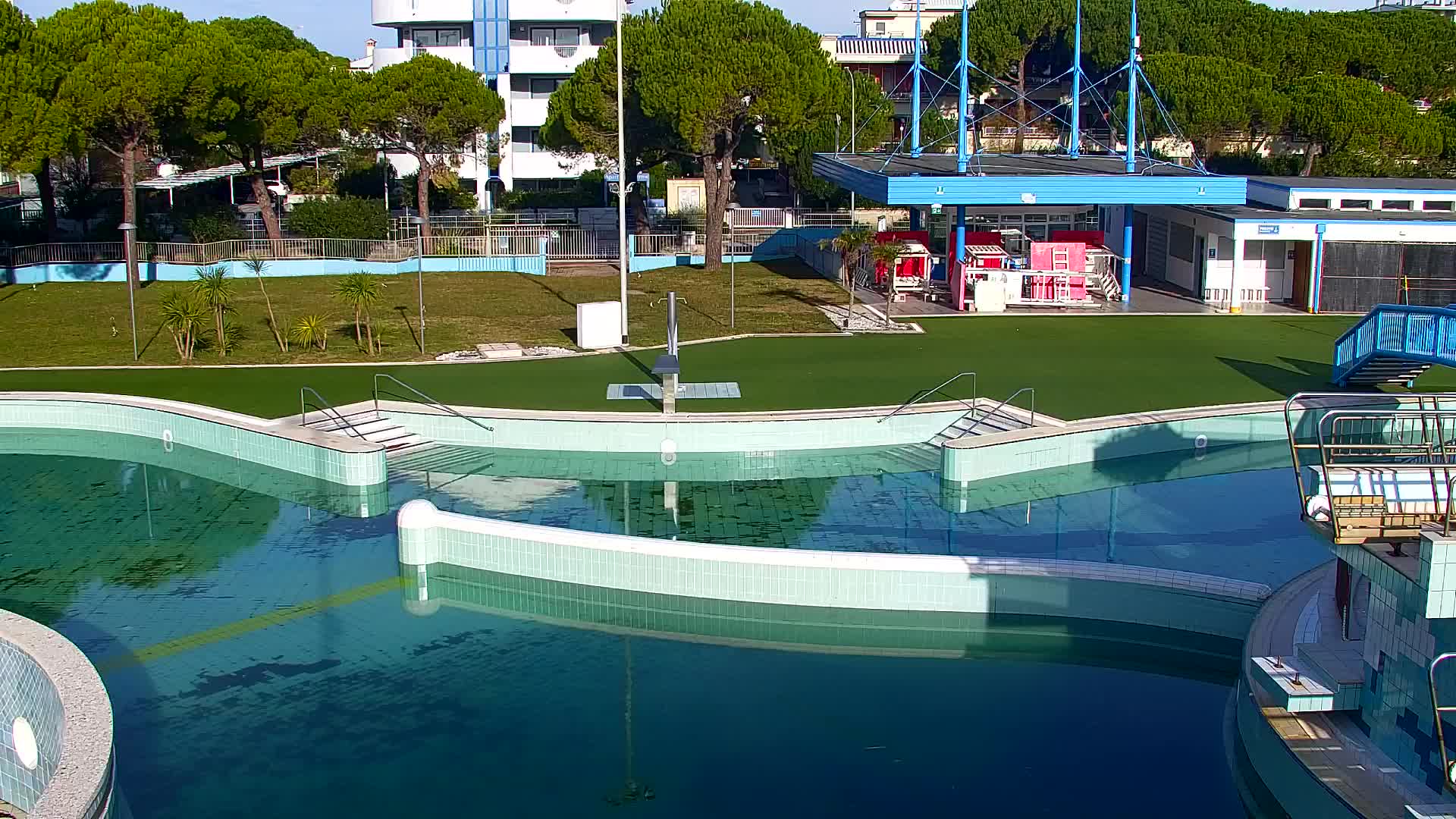 Grado Beach and Aquapark Views in Real Time