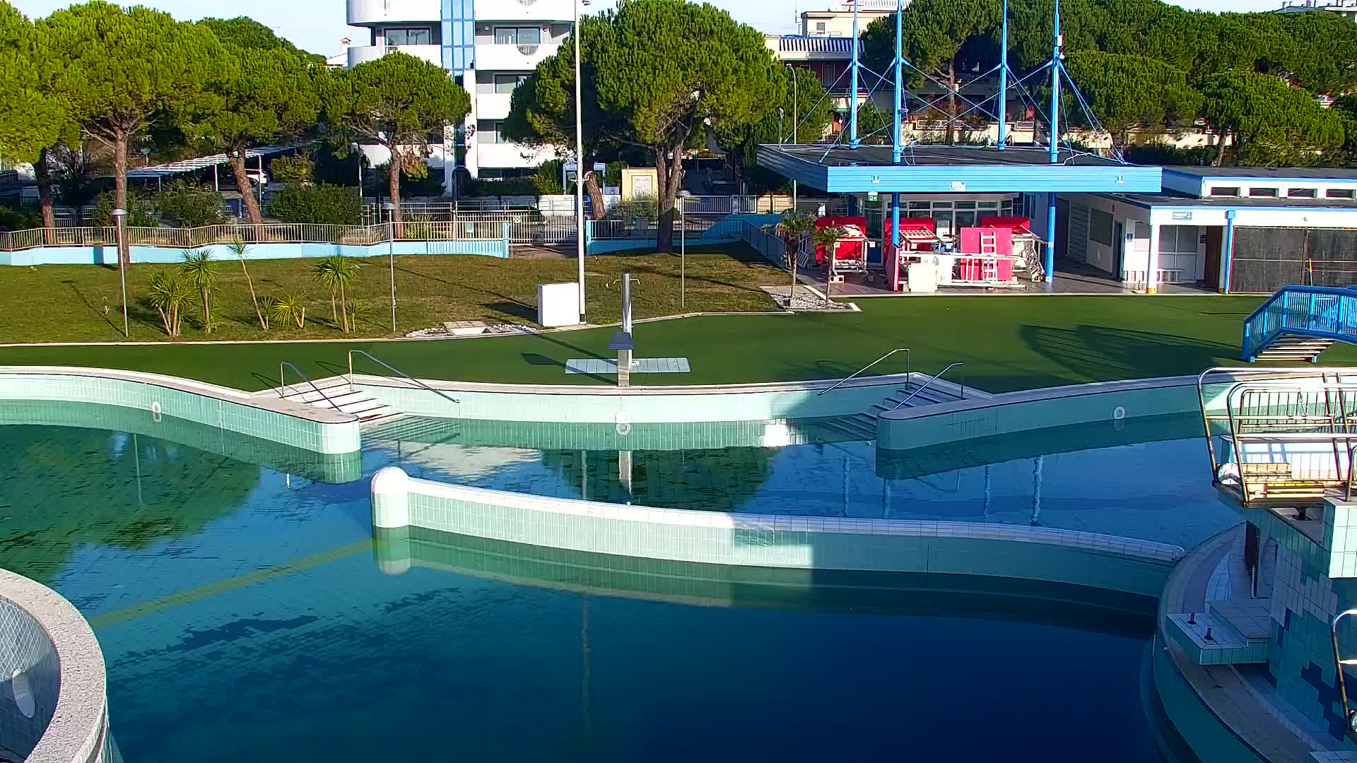 Webcam en direct Grado : Vues sur la plage et l’aquapark en temps réel