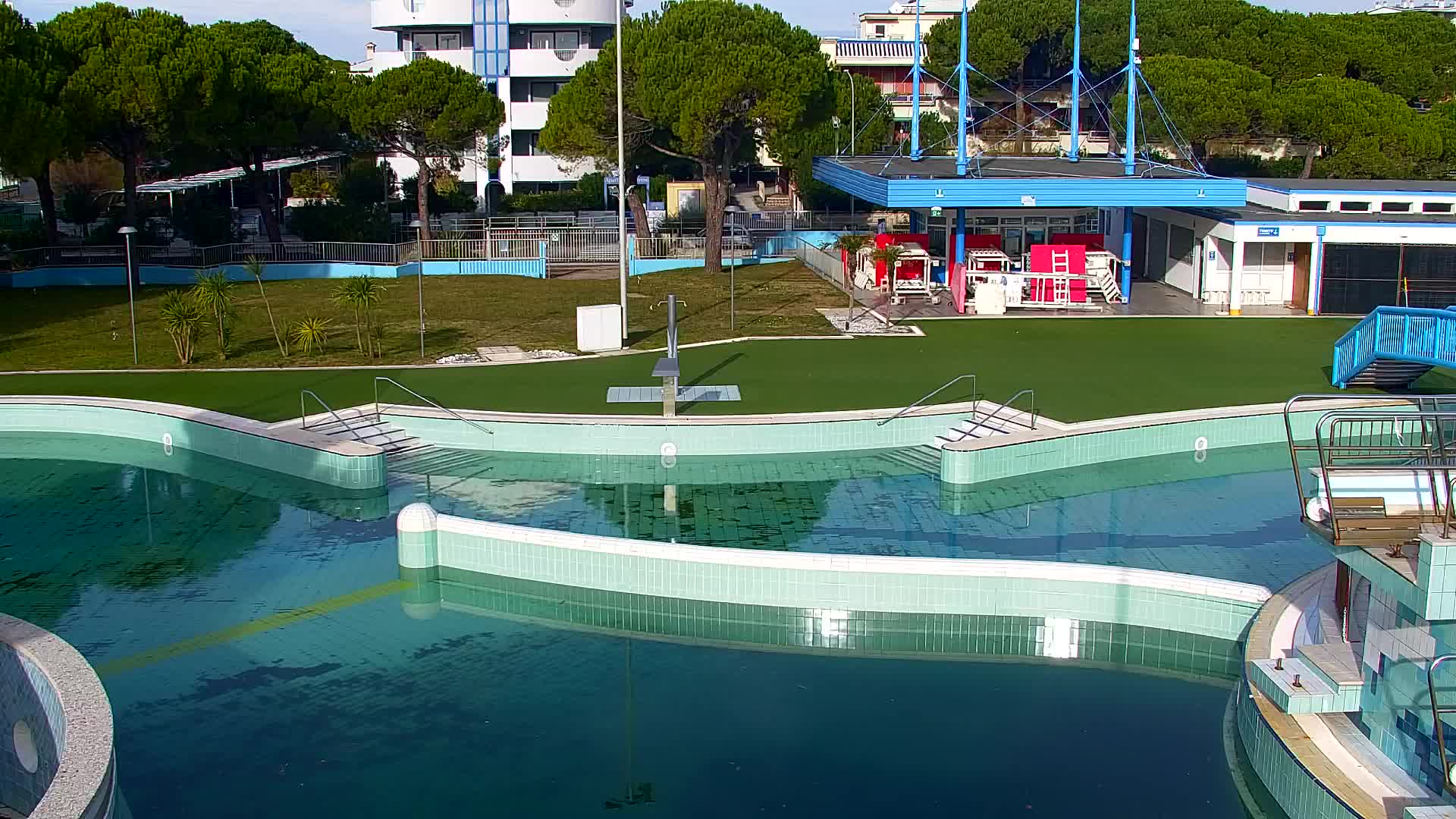 Webcam en direct Grado : Vues sur la plage et l’aquapark en temps réel