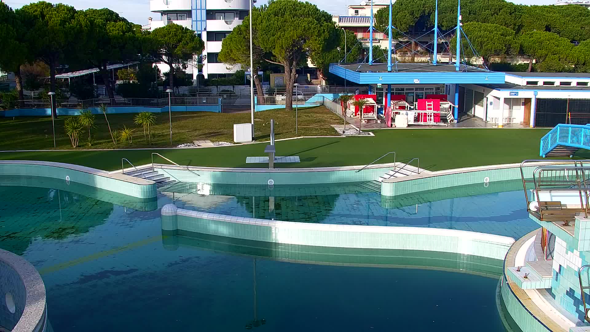Grado Beach and Aquapark Views in Real Time