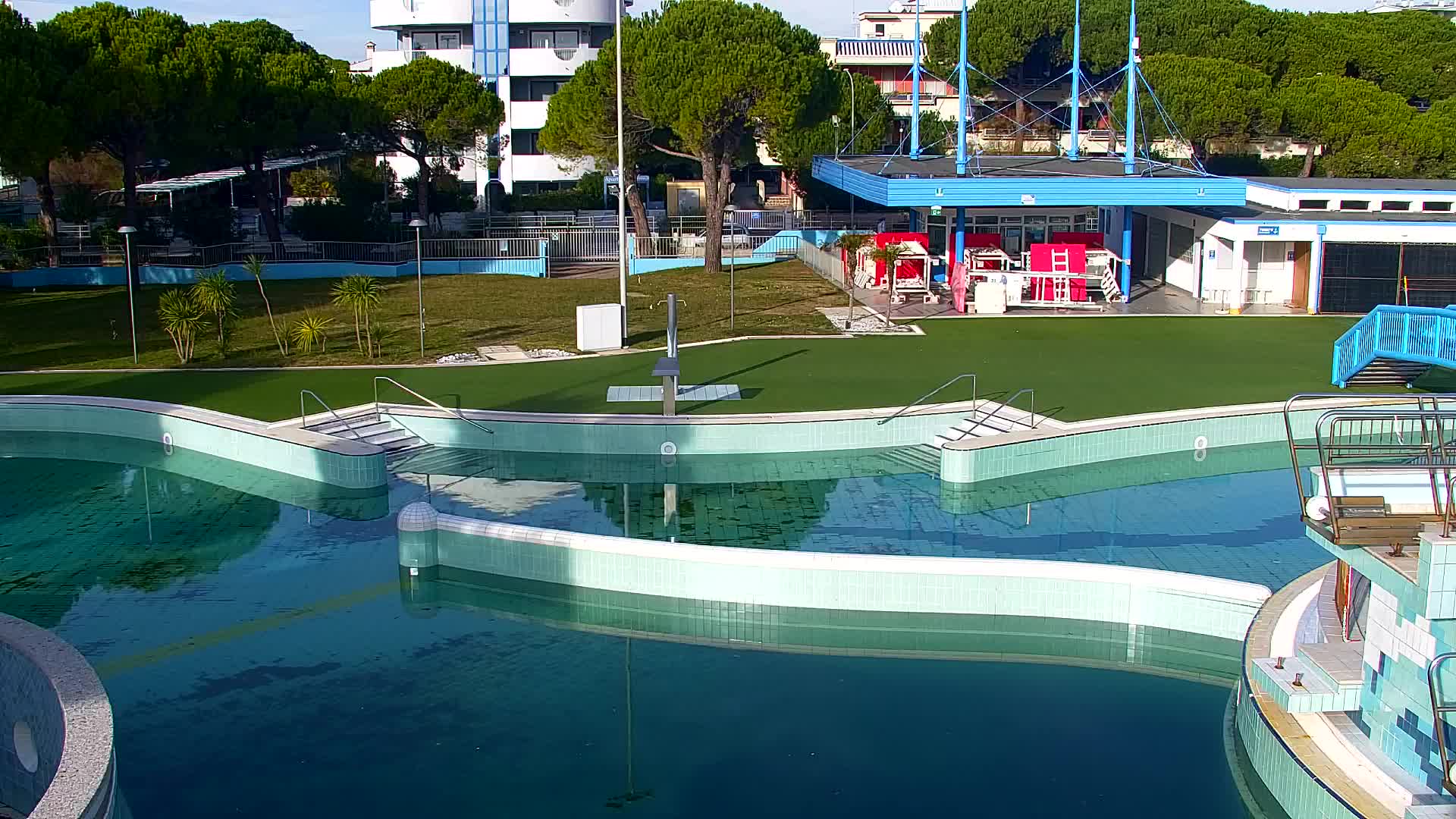 Webcam en direct Grado : Vues sur la plage et l’aquapark en temps réel