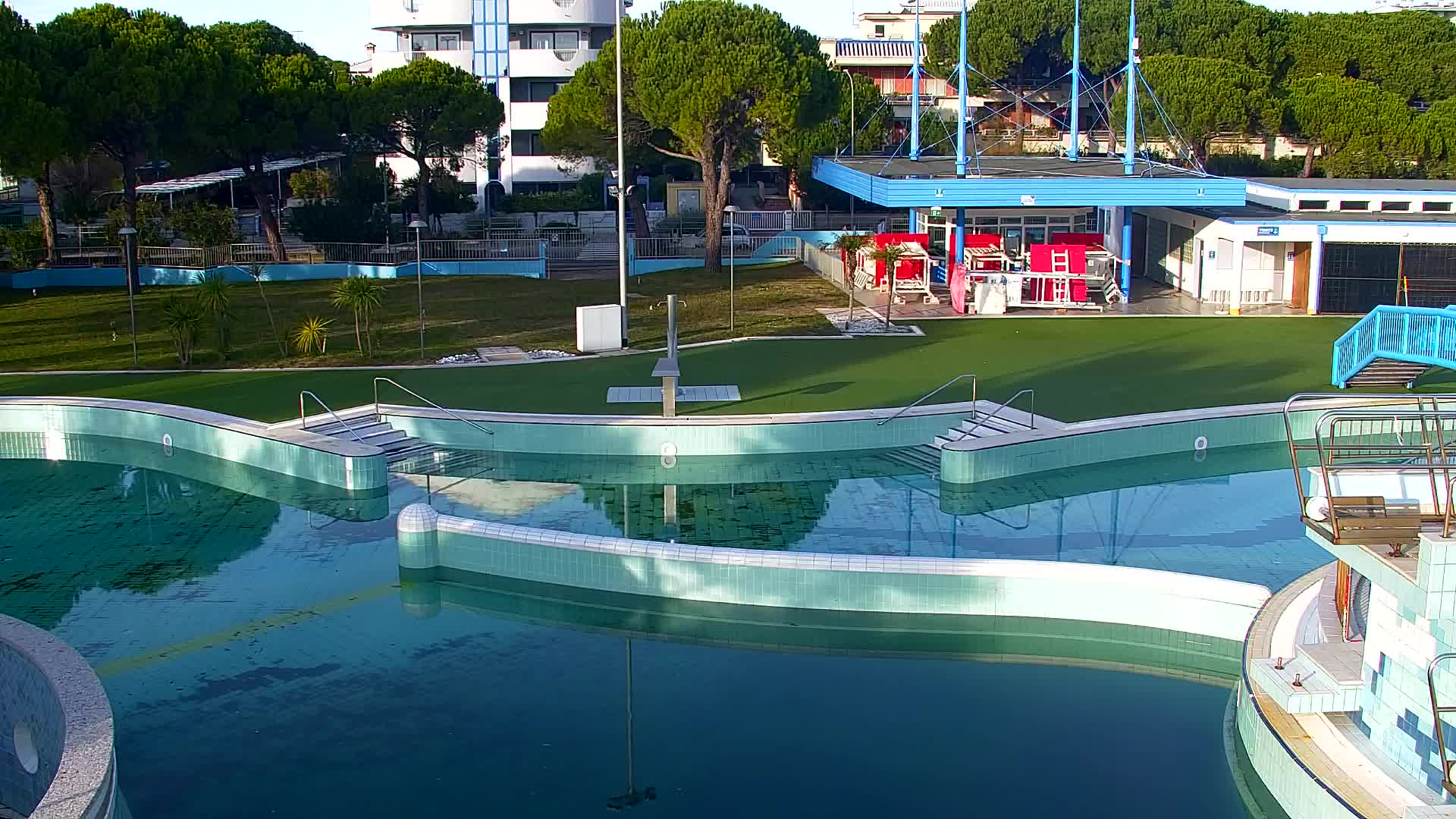 Webcam Live Grado: Vista sulla spiaggia e sull’acquapark in tempo reale