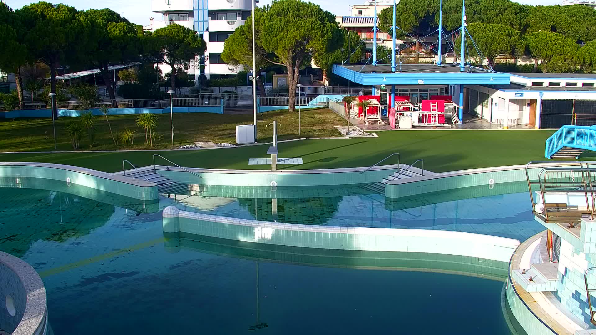 Webcam Live Grado: Vista sulla spiaggia e sull’acquapark in tempo reale
