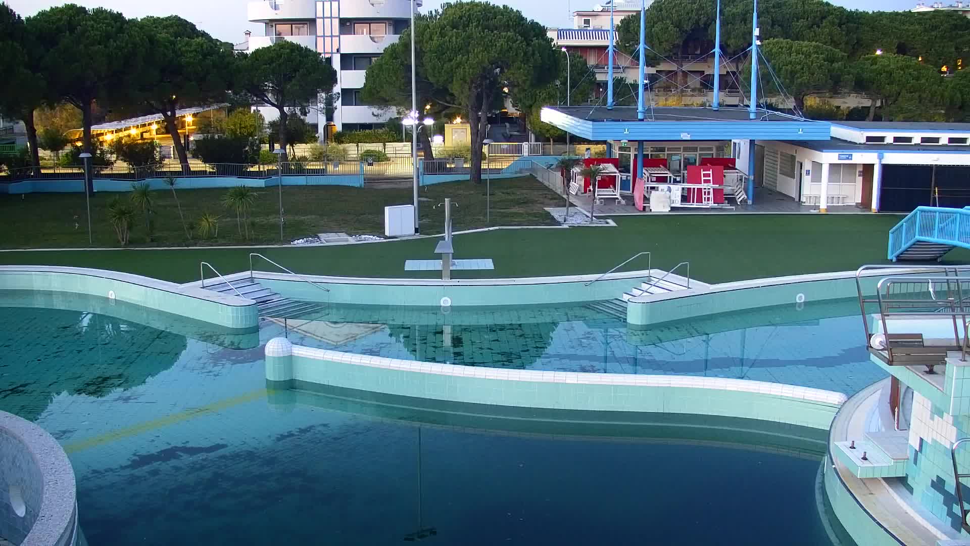 Webcam Live Grado: Vista sulla spiaggia e sull’acquapark in tempo reale