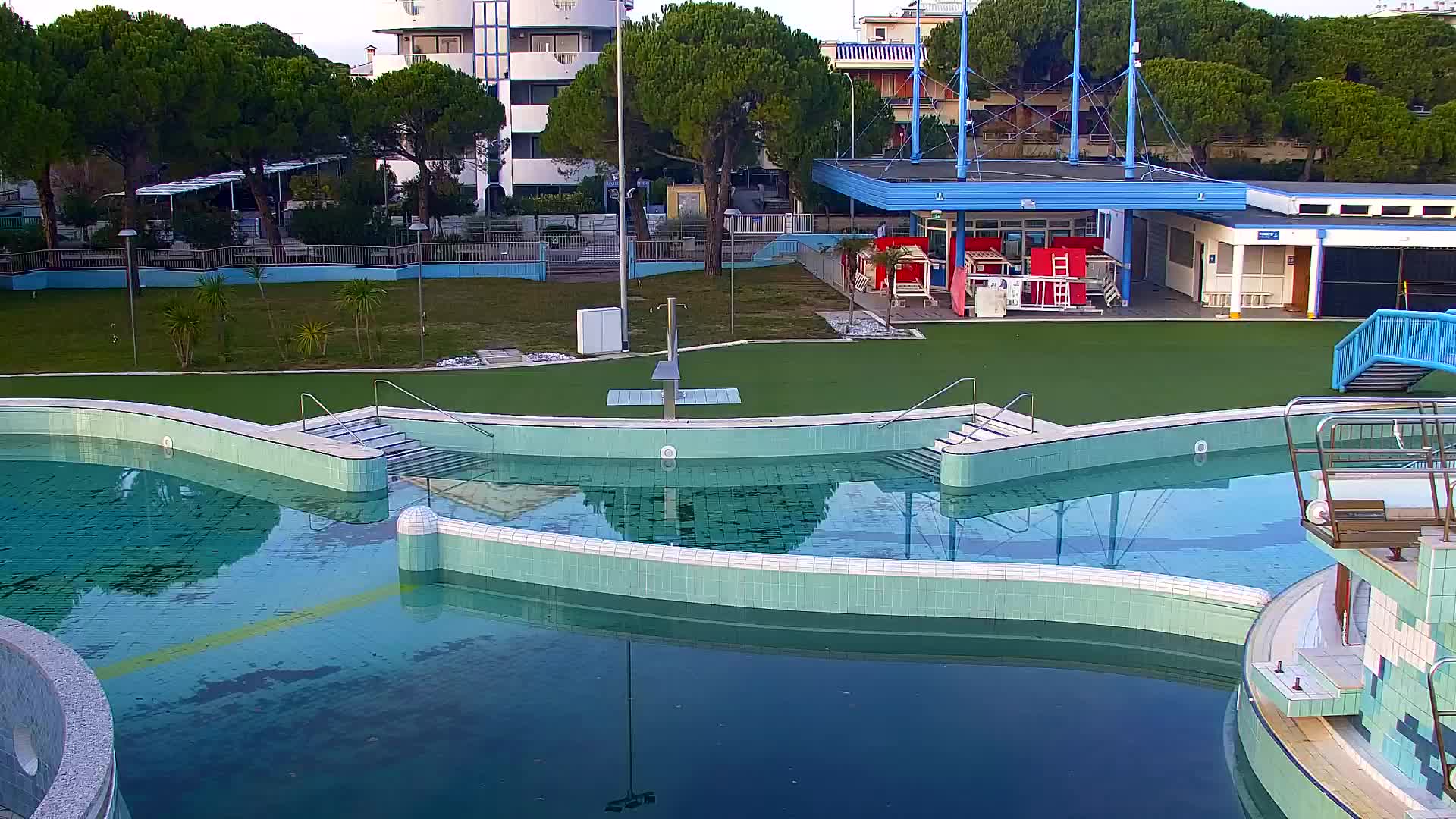 Webcam Live Grado: Vista sulla spiaggia e sull’acquapark in tempo reale