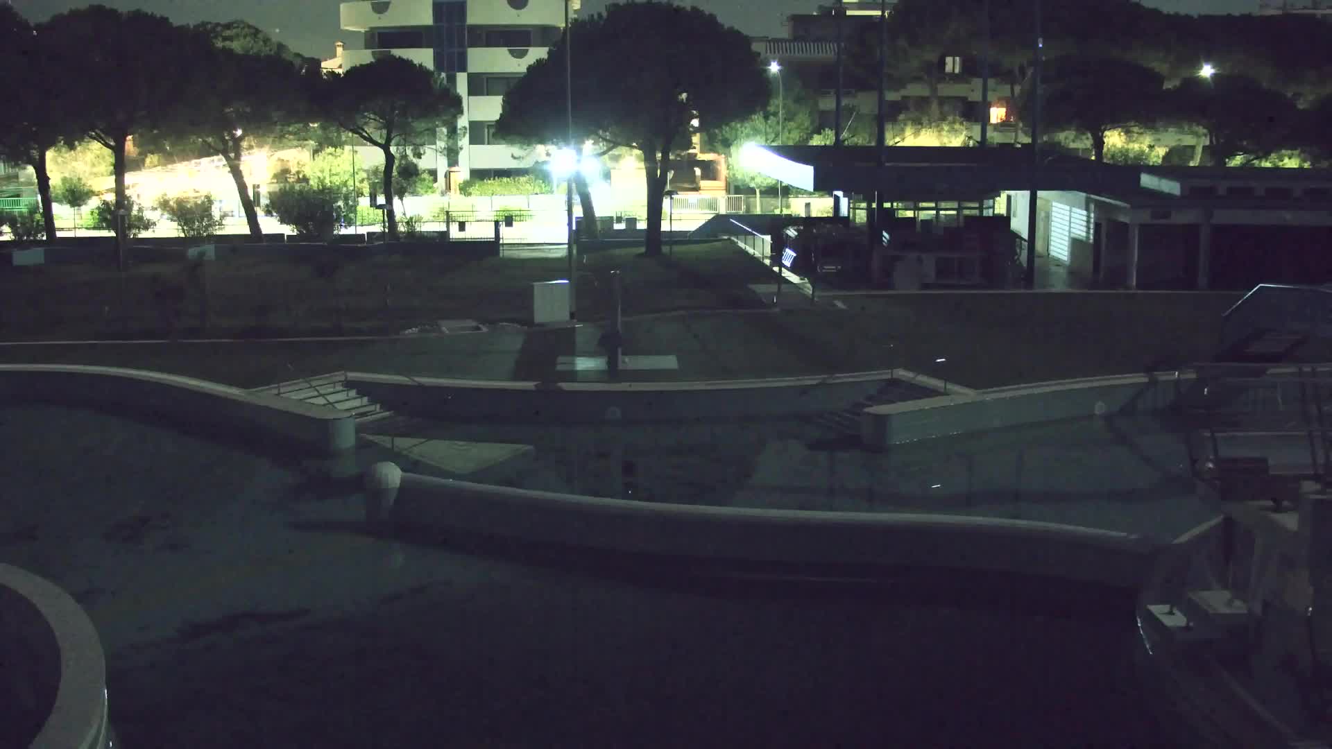 Spletna kamera v živo Grado: Pogledi na plažo in vodni park v realnem času