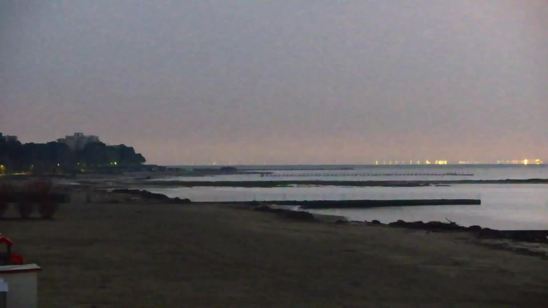 Grado Beach and Aquapark Views in Real Time