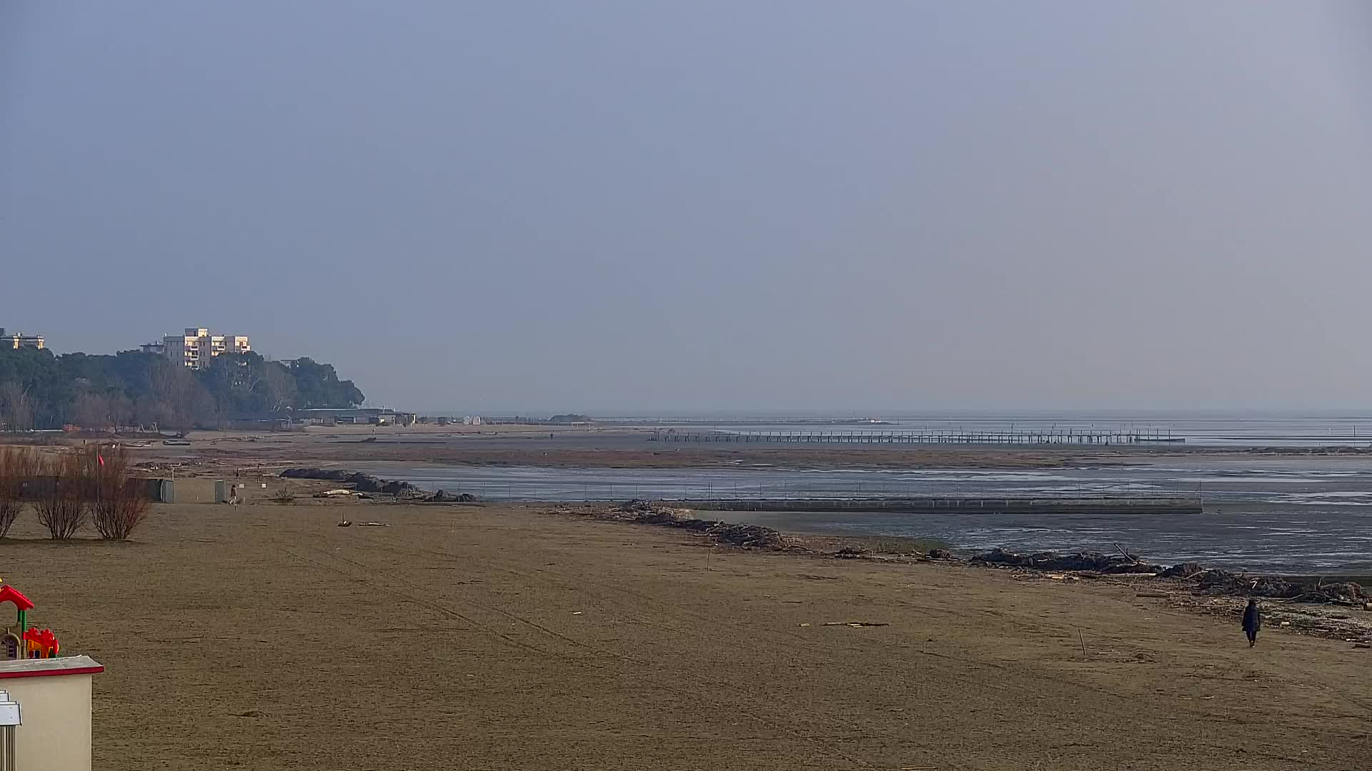 Webcam en direct Grado : Vues sur la plage et l’aquapark en temps réel
