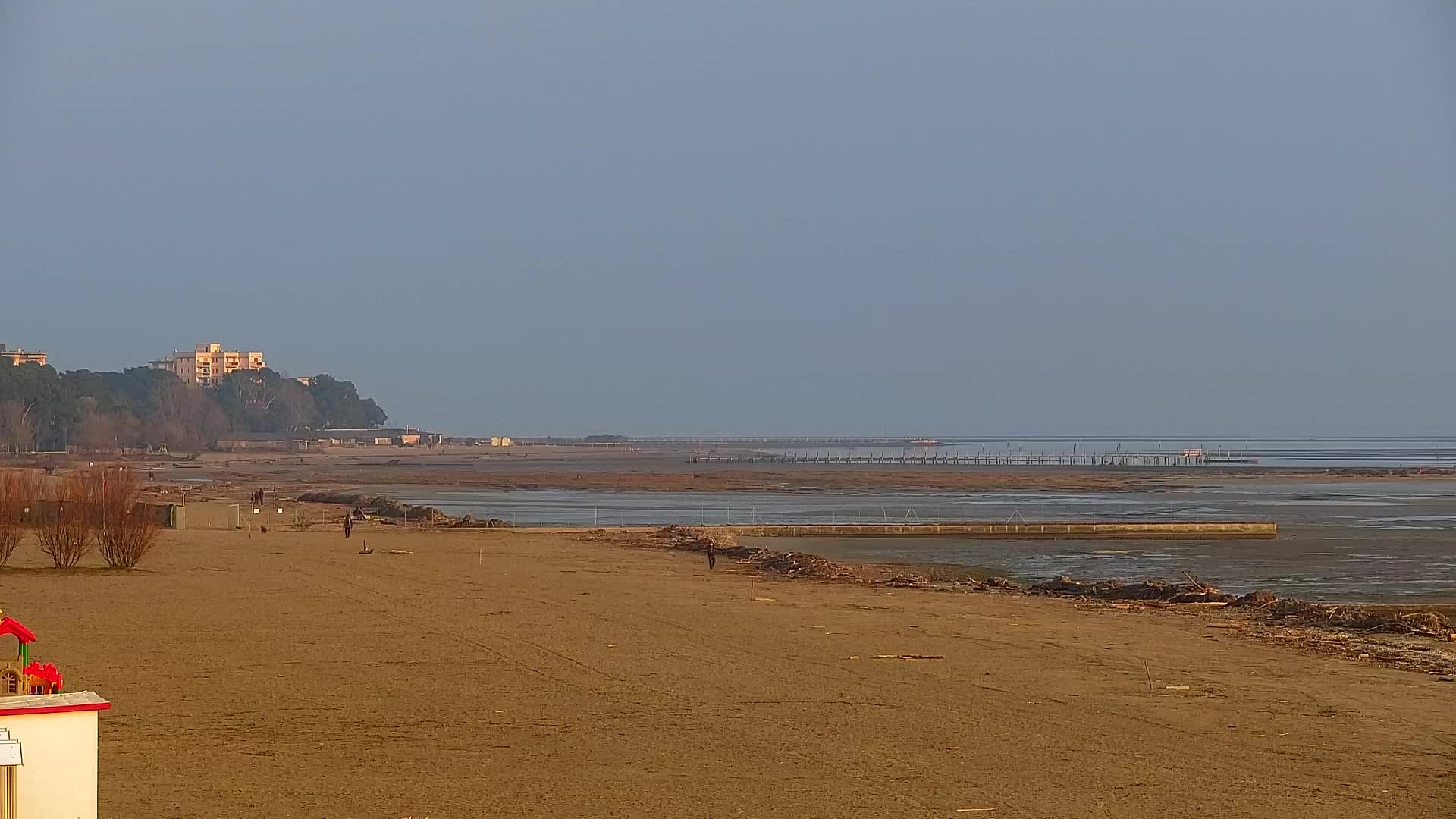 Webcam Live Grado: Vista sulla spiaggia e sull’acquapark in tempo reale