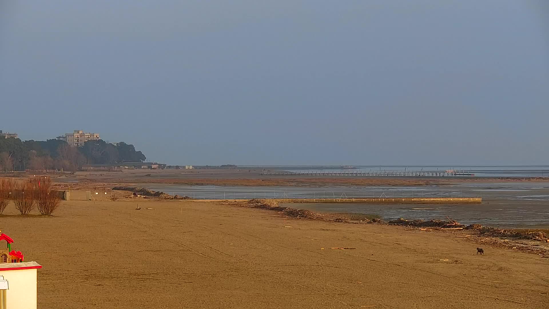 Webcam Live Grado: Vista sulla spiaggia e sull’acquapark in tempo reale