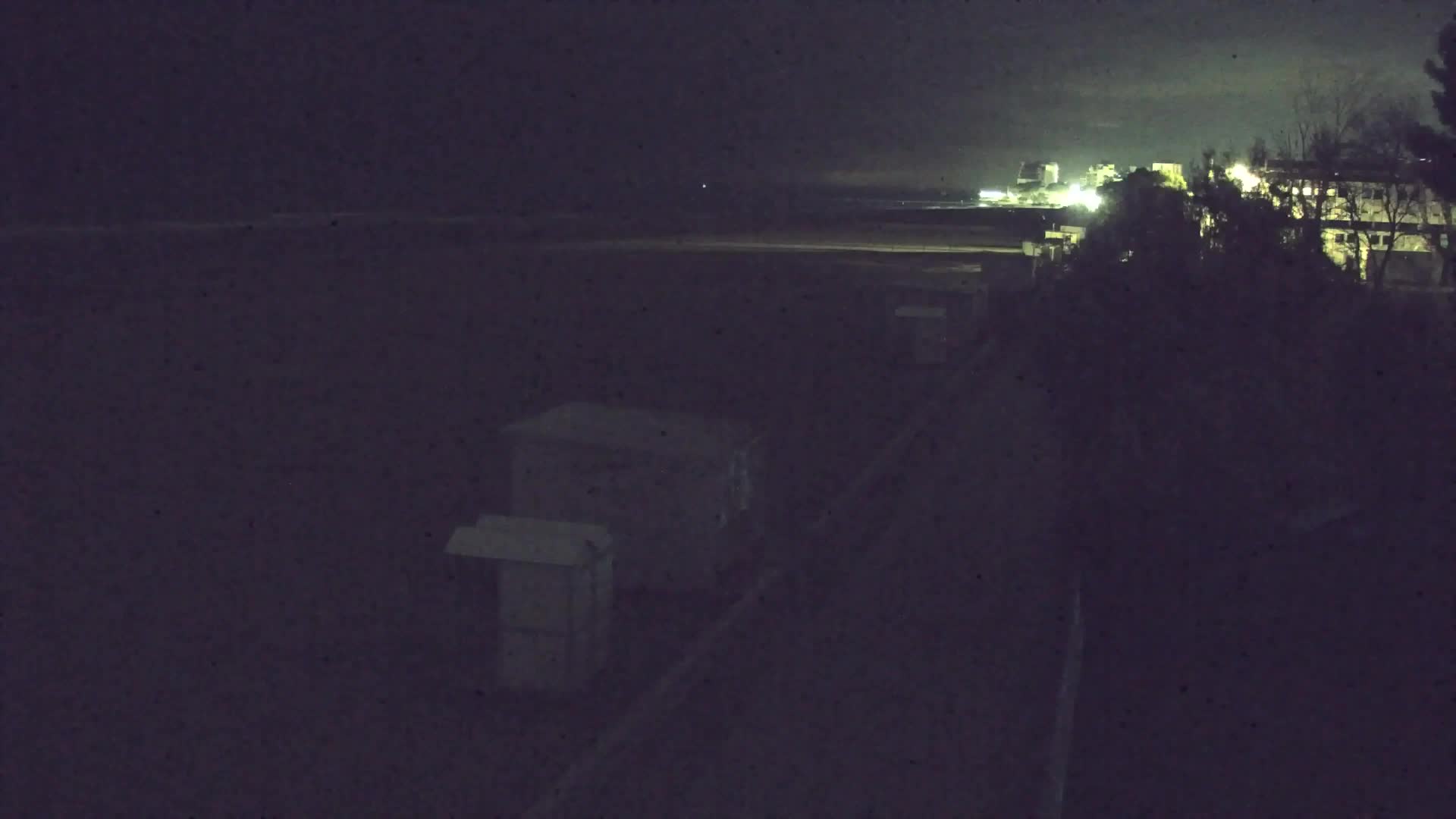 Webcam en vivo Grado: Vistas de la playa y del parque acuático en tiempo real