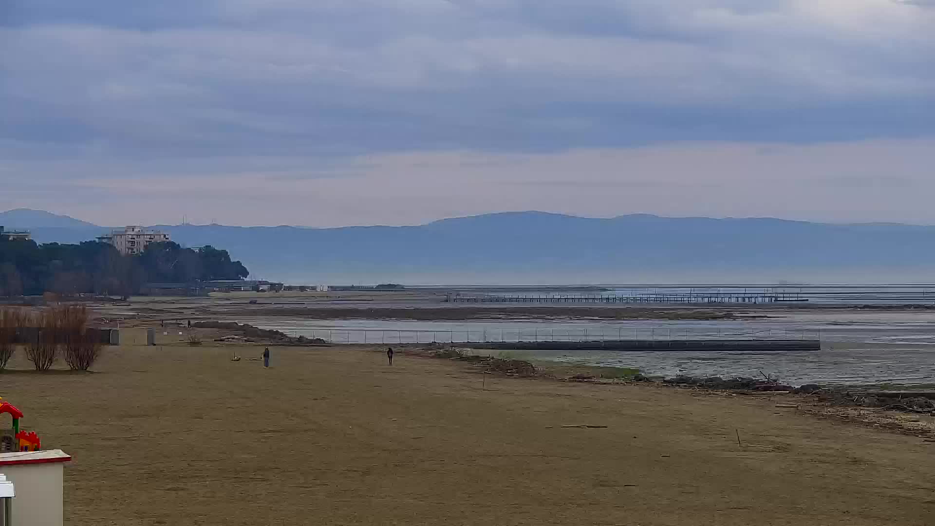 Grado Beach and Aquapark Views in Real Time